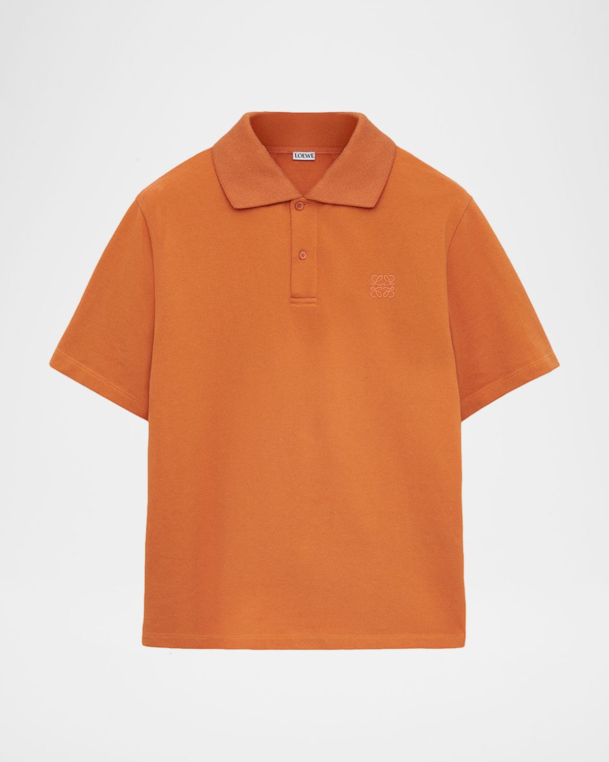 Loewe Men 's Tonal Anagram Pique Polo Shirt | Thumbnail 6 Loewe Men 's Tonal Anagram Pique Polo Shirt | Thumbnail 6