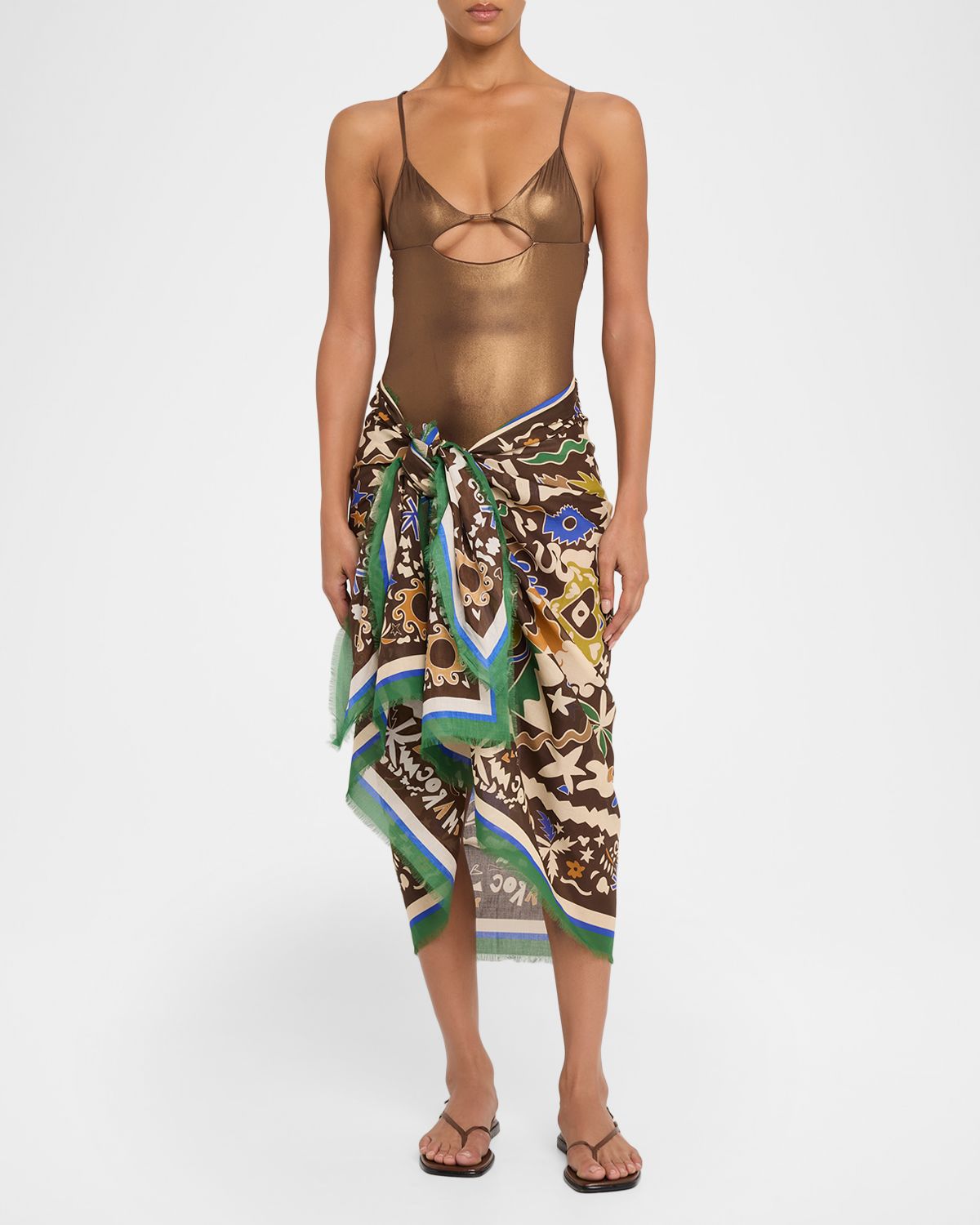ALEMAIS Maroc Cotton Pareo Coverup
