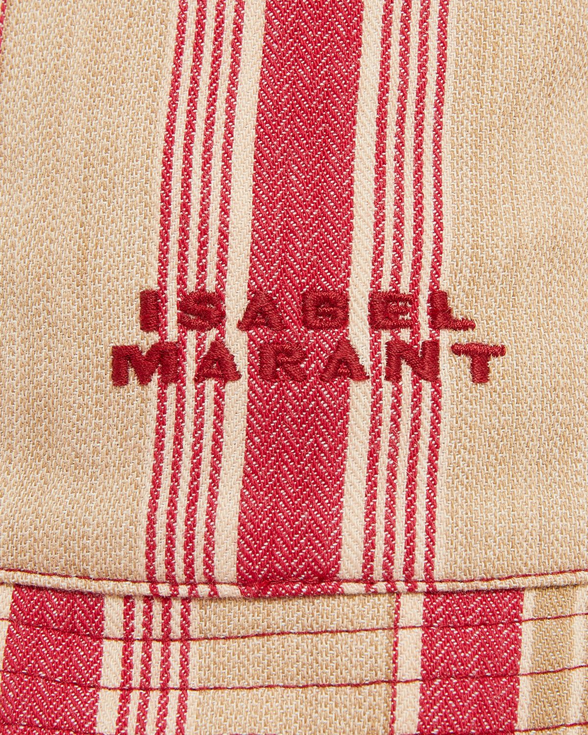 Isabel Marant Shaelyn Striped Bucket Hat