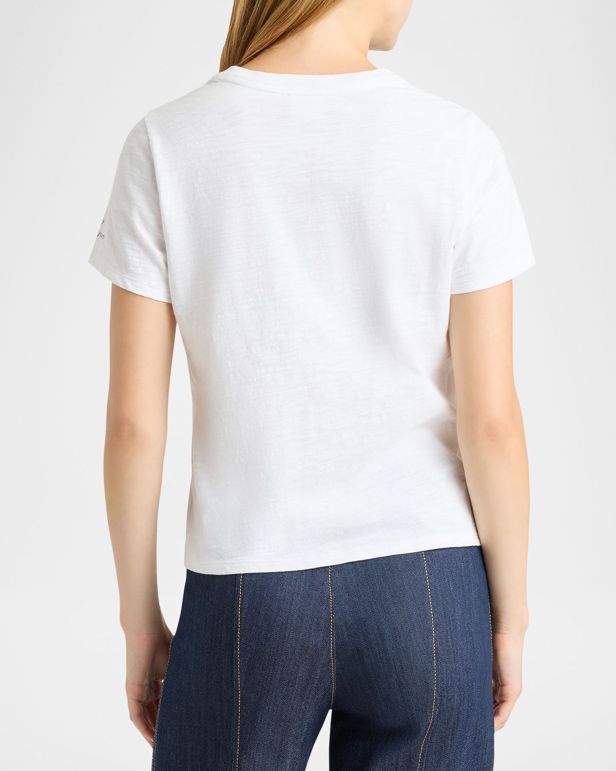 Cinq a Sept Amour 57 Shrunken Crewneck Tee