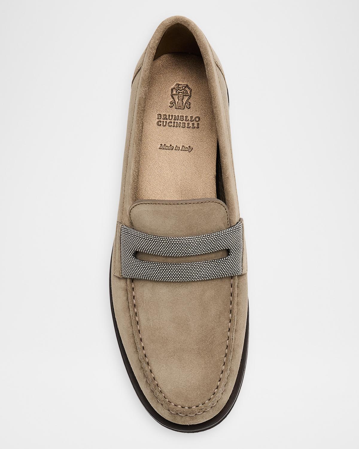 Brunello Cucinelli Leather Lace-Up Sneakers | Thumbnail 6 Brunello Cucinelli Leather Lace-Up Sneakers | Thumbnail 6