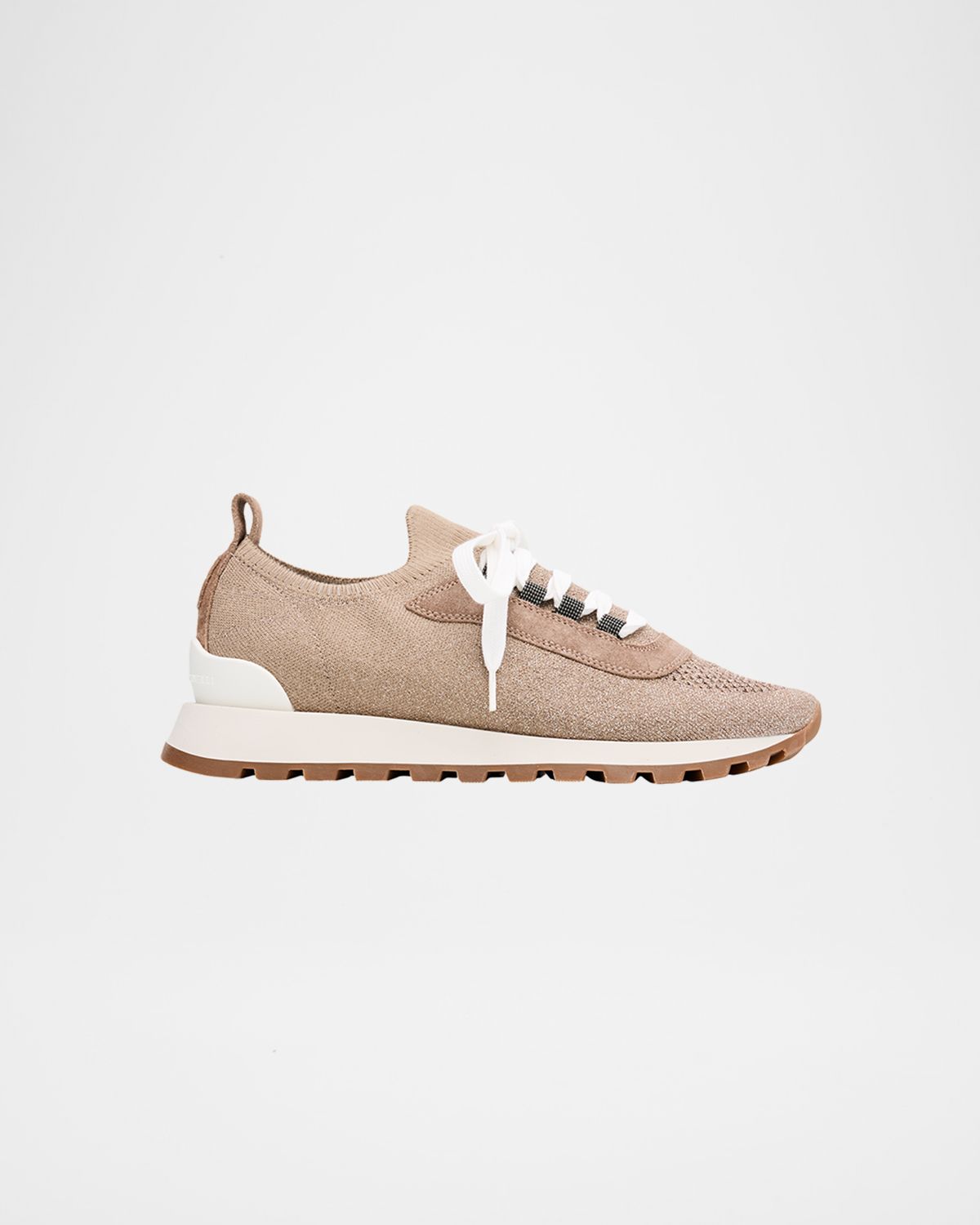 Brunello Cucinelli Sparkling Knit Runner Sneakers | Thumbnail 7 Brunello Cucinelli Sparkling Knit Runner Sneakers | Thumbnail 7