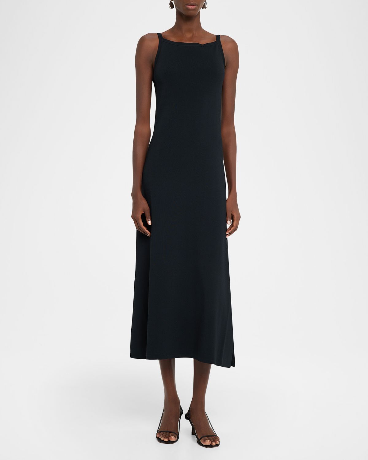 Joseph Sleeveless Square-Neck Knit idi Dress | Thumbnail 5 Joseph Sleeveless Square-Neck Knit idi Dress | Thumbnail 5