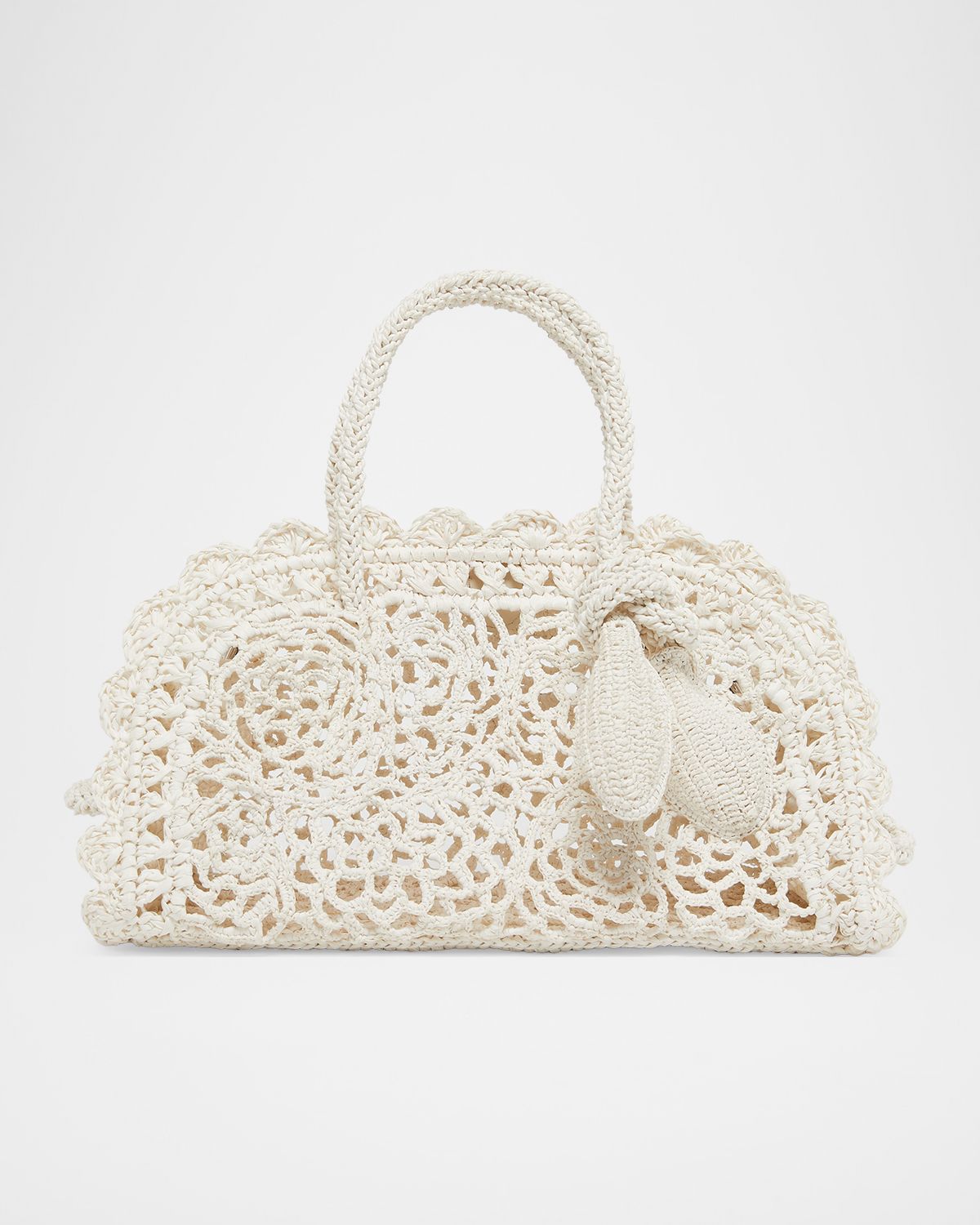 Jacquemus Le Petit Turismo Crochet Top-Handle Bag