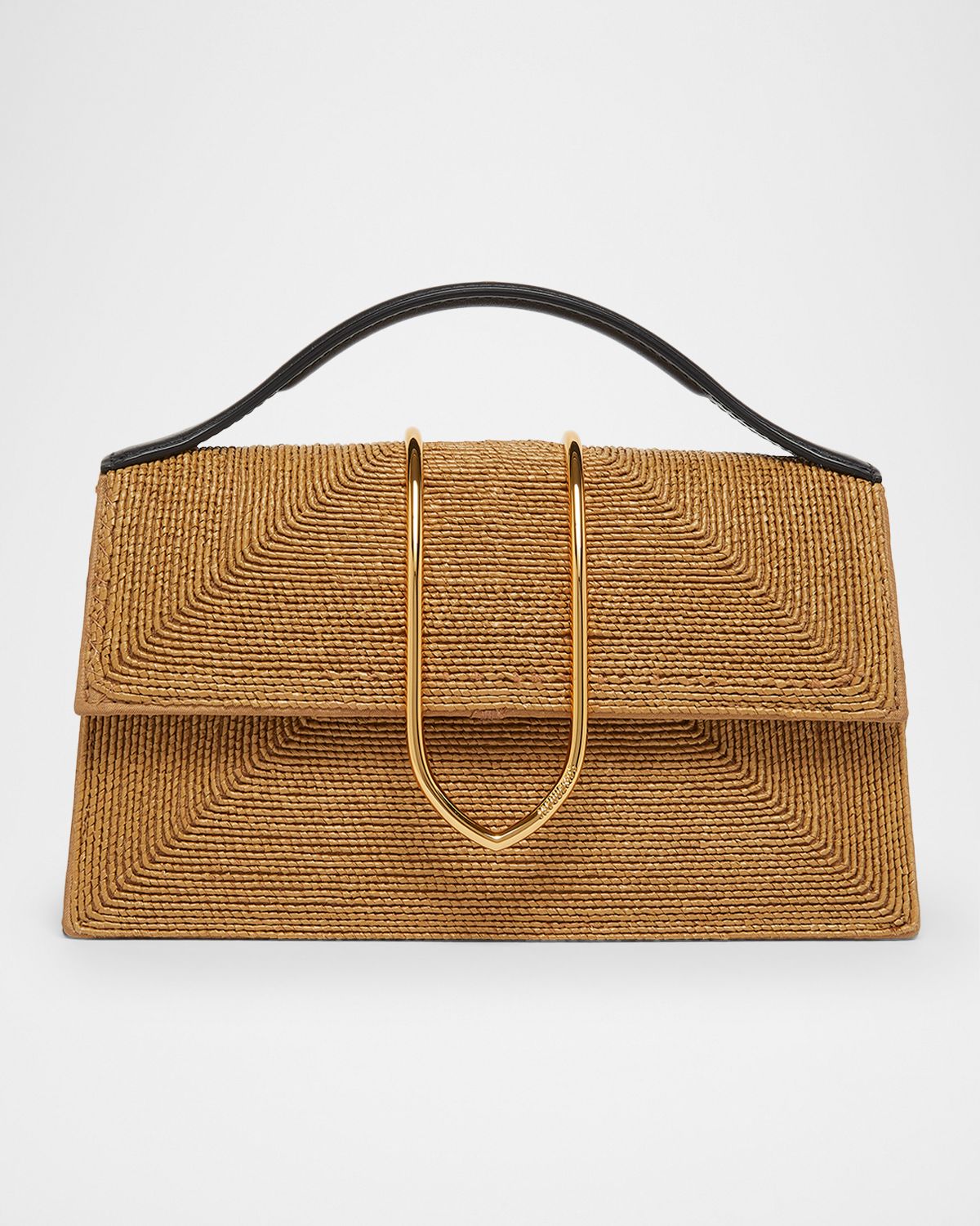 Jacquemus Le Grand Bambino Woven Top-Handle Bag