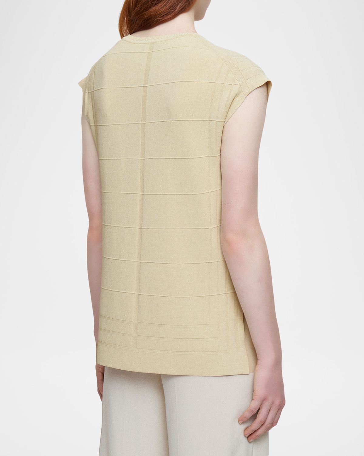 Joseph V-Neck Stretch Viscose Top | Thumbnail 3 Joseph V-Neck Stretch Viscose Top | Thumbnail 3