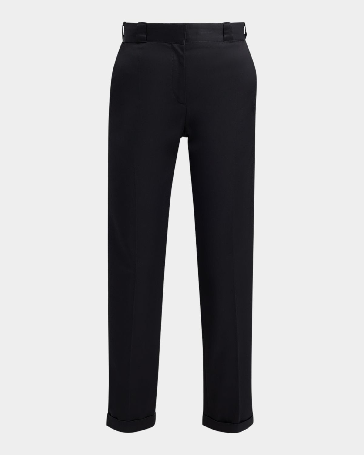 TOM FORD Cotton Viscose Slim-Leg Ankle Trousers