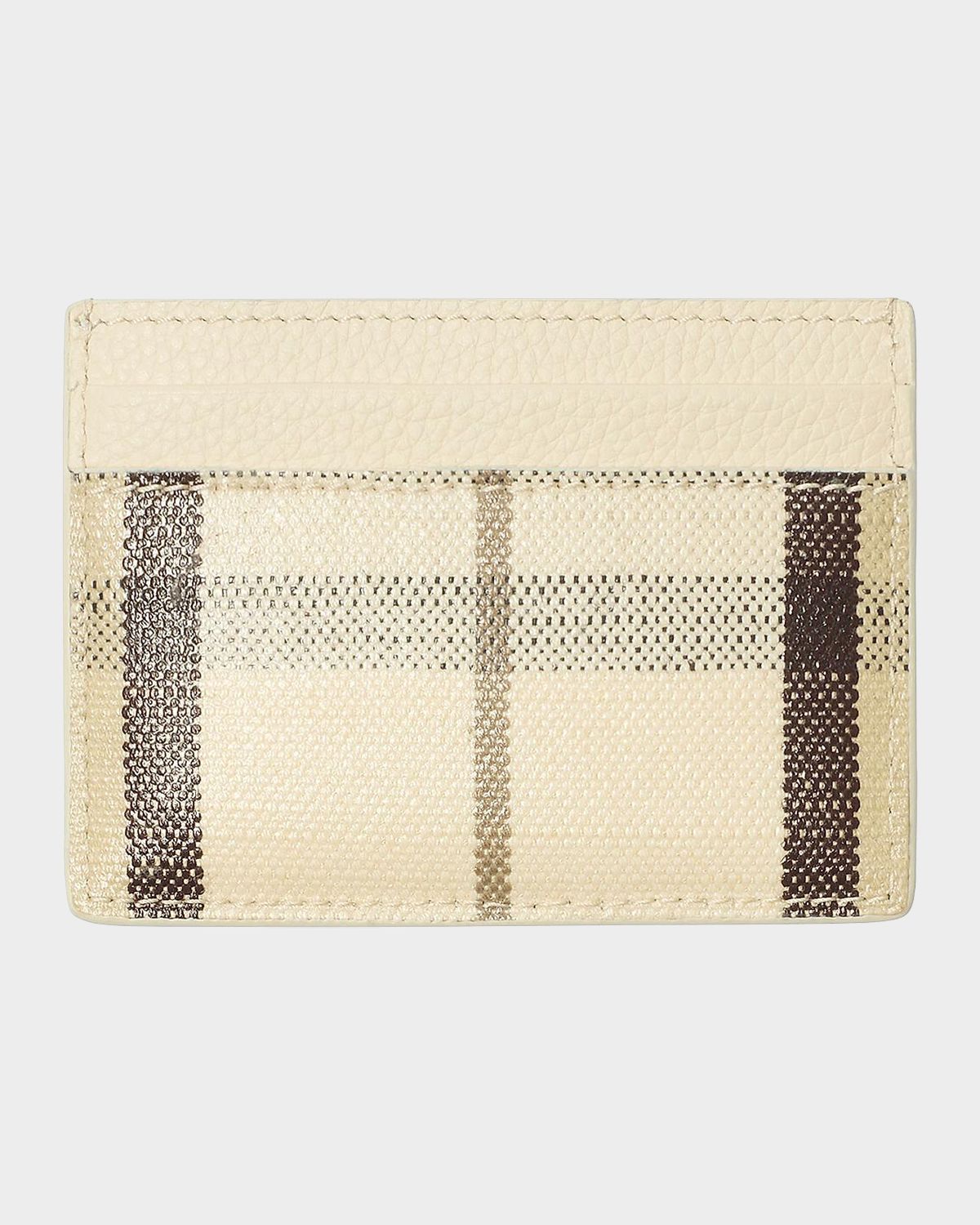 Burberry Highlands Check Card Holder