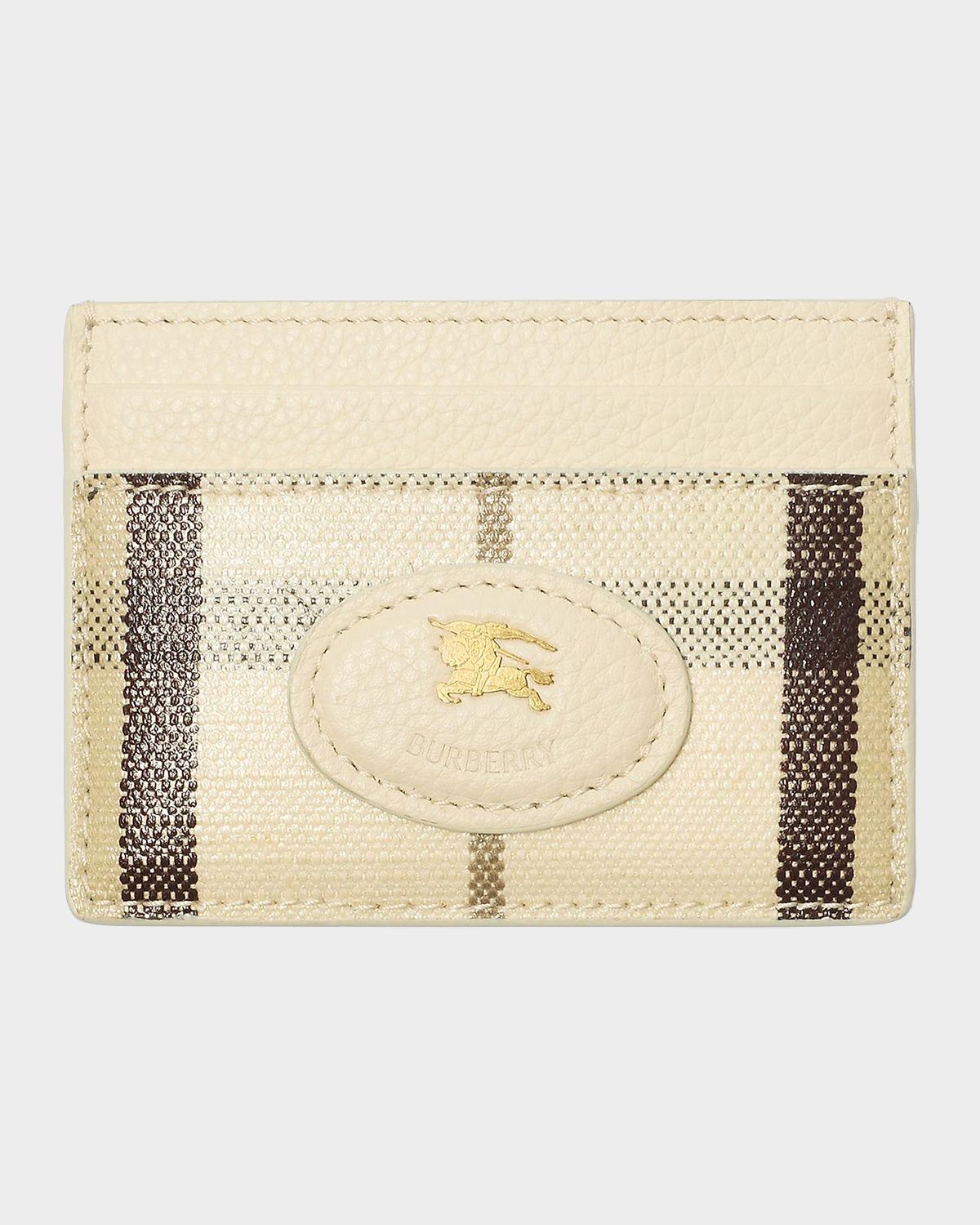 Burberry Highlands Check Card Holder