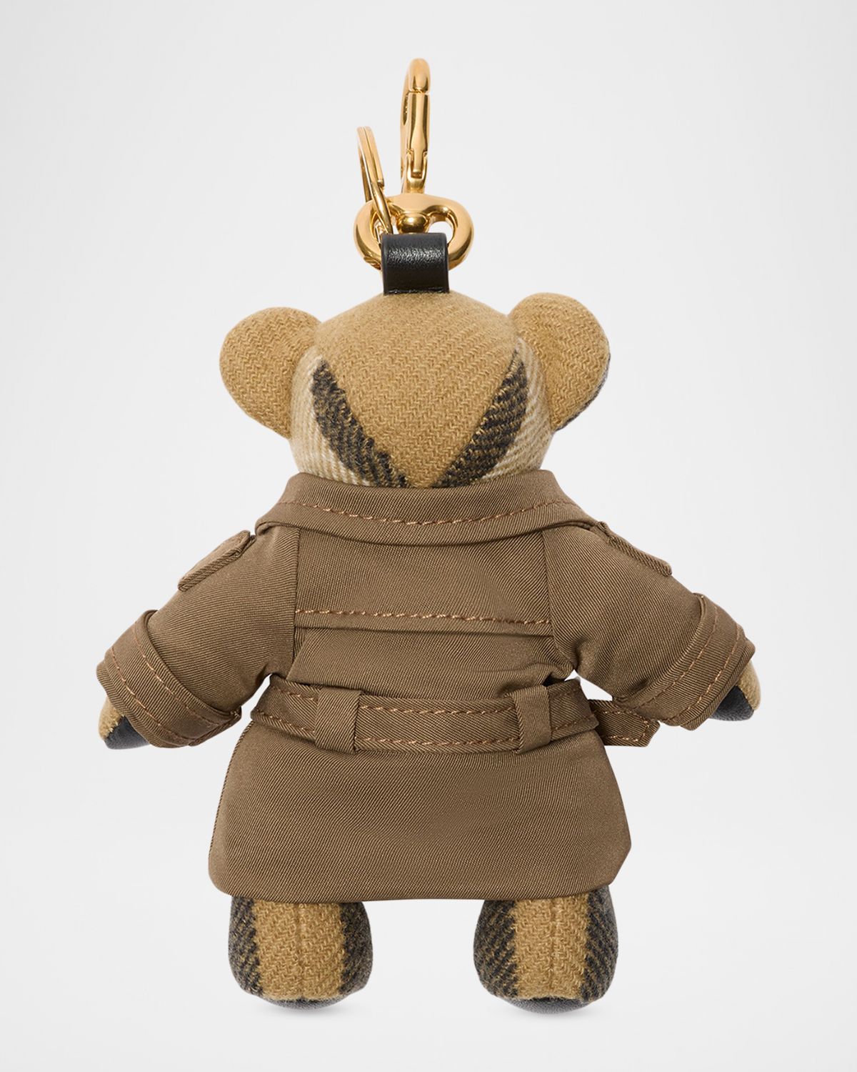 Burberry Thomas Check Cashmere Teddy Bear in Trench Coat Bag Charm | Thumbnail 4 Burberry Thomas Check Cashmere Teddy Bear in Trench Coat Bag Charm | Thumbnail 4