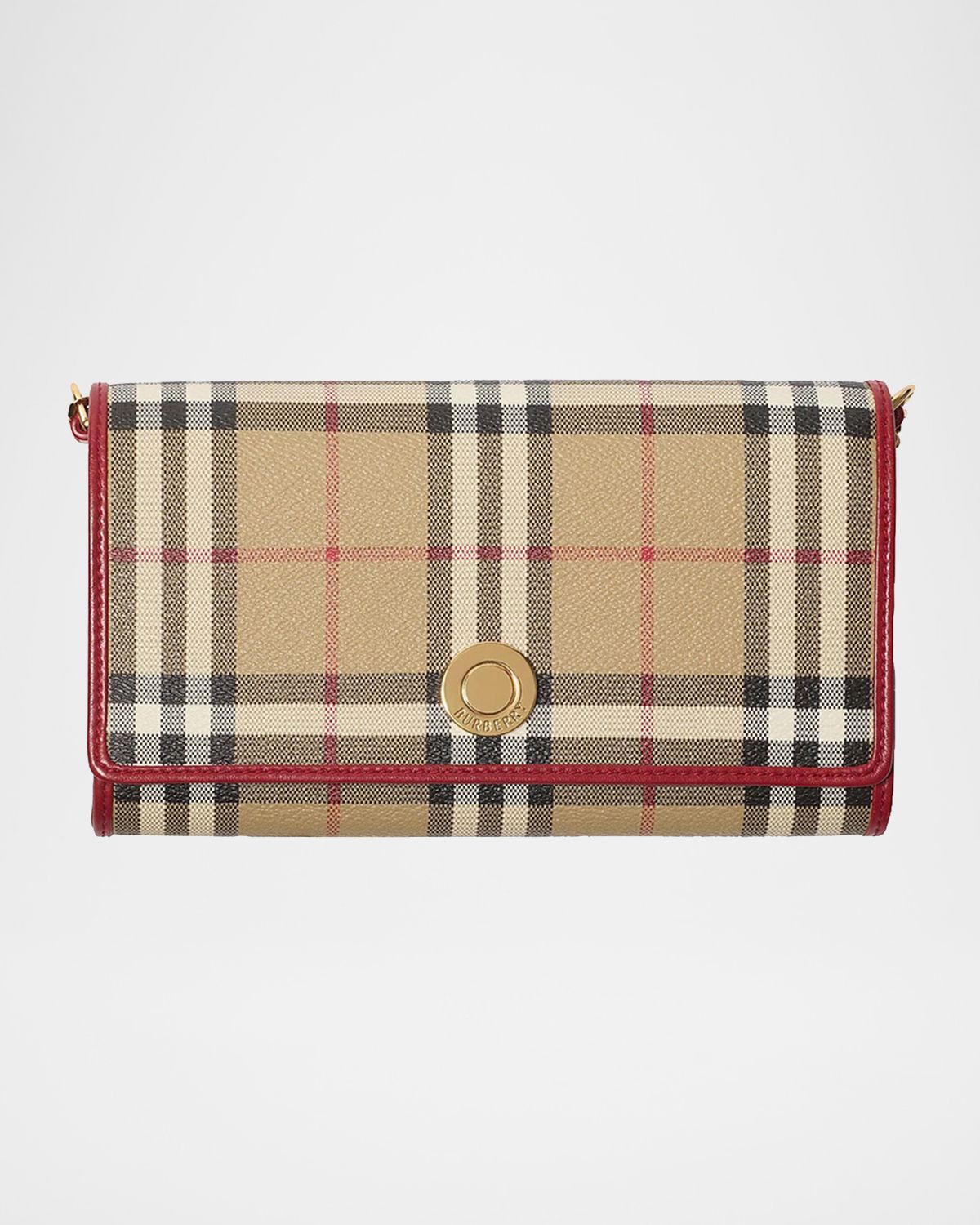 Burberry Hannah Check Wallet on Chain