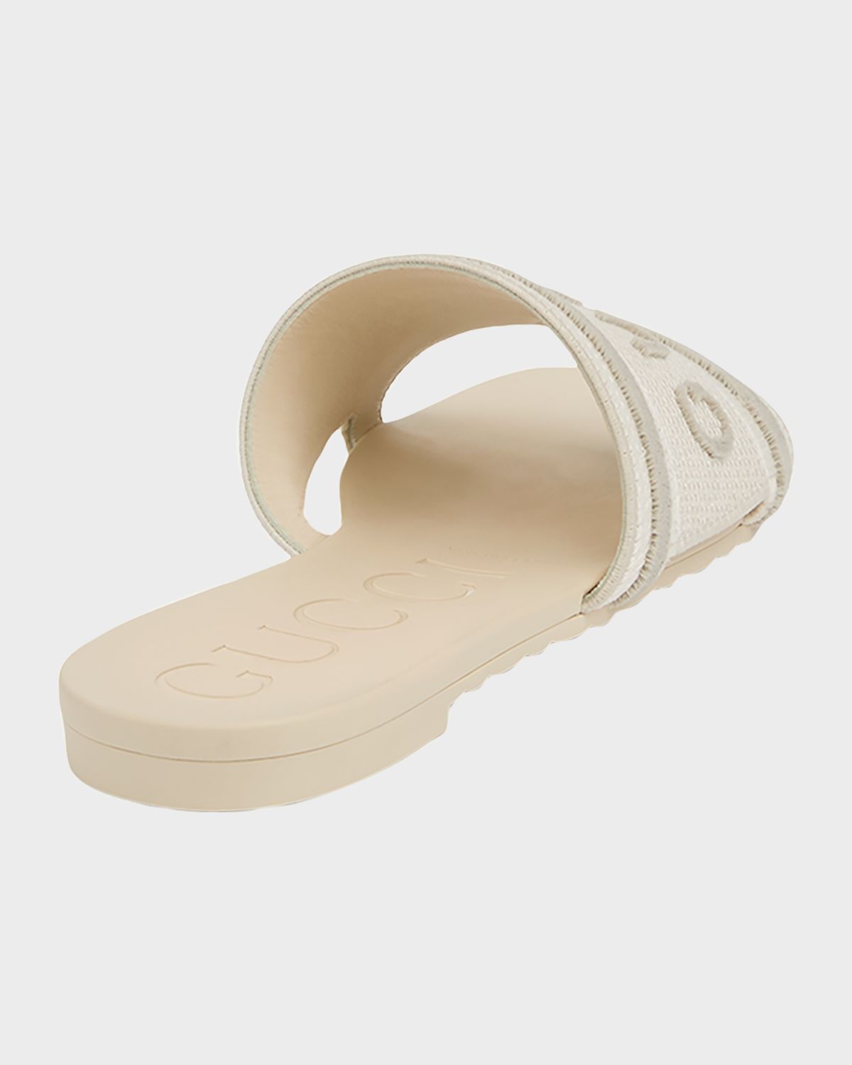 Gucci Luna Logo Jacquard Slide Sandals | Thumbnail 3