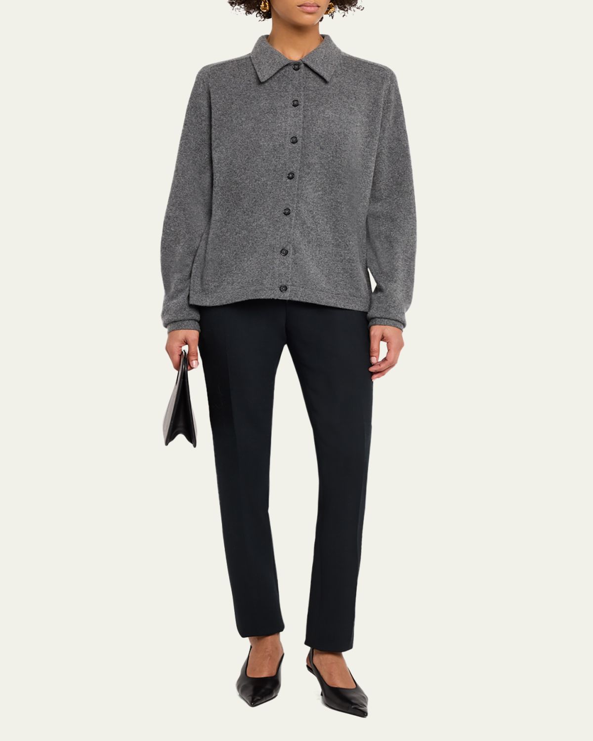 Toteme Raglan-Sleeve Cashmere Cardigan | Thumbnail 5 Toteme Raglan-Sleeve Cashmere Cardigan | Thumbnail 5
