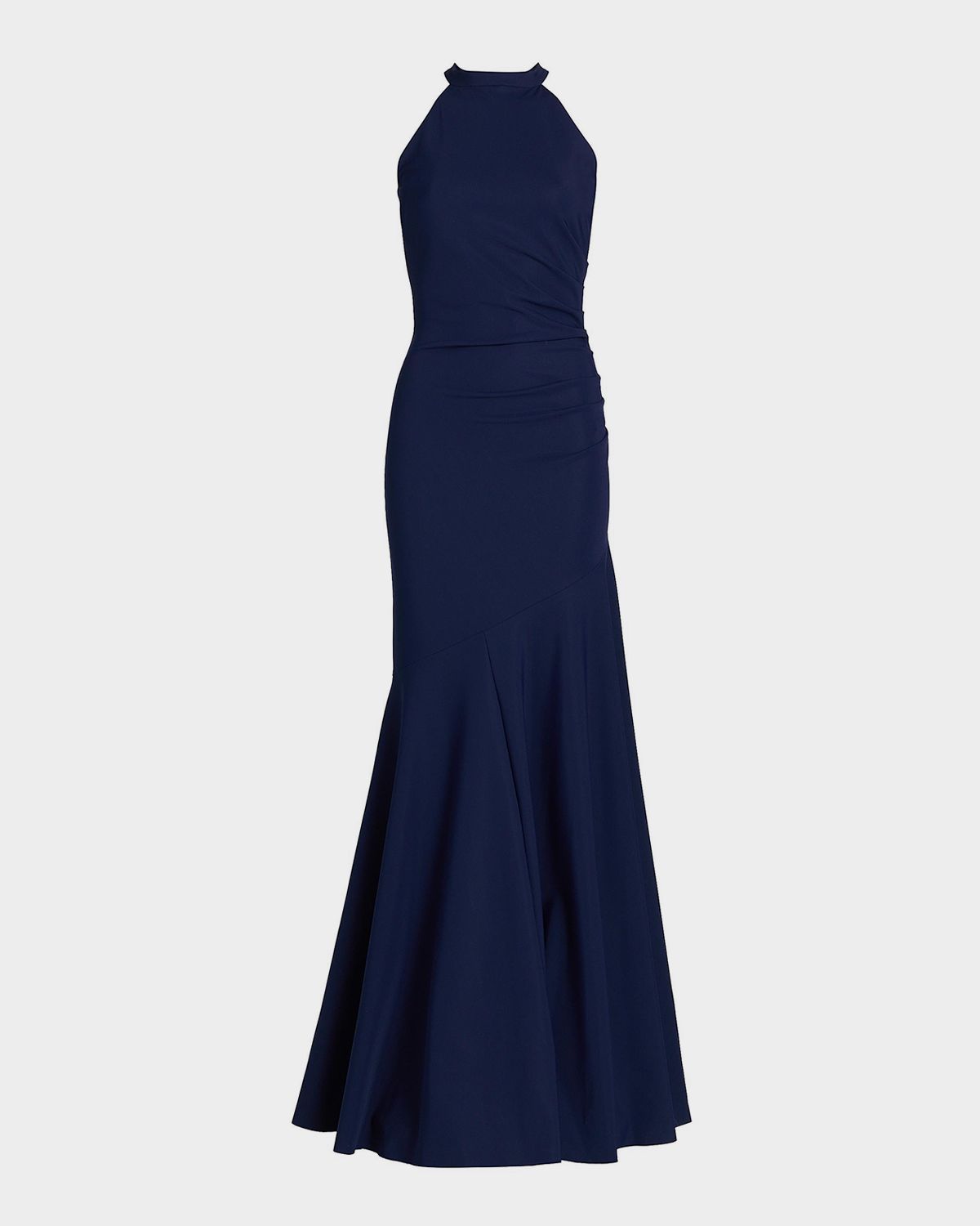 Chiara Boni La Petite Robe Janis Sleeveless Halter Gown