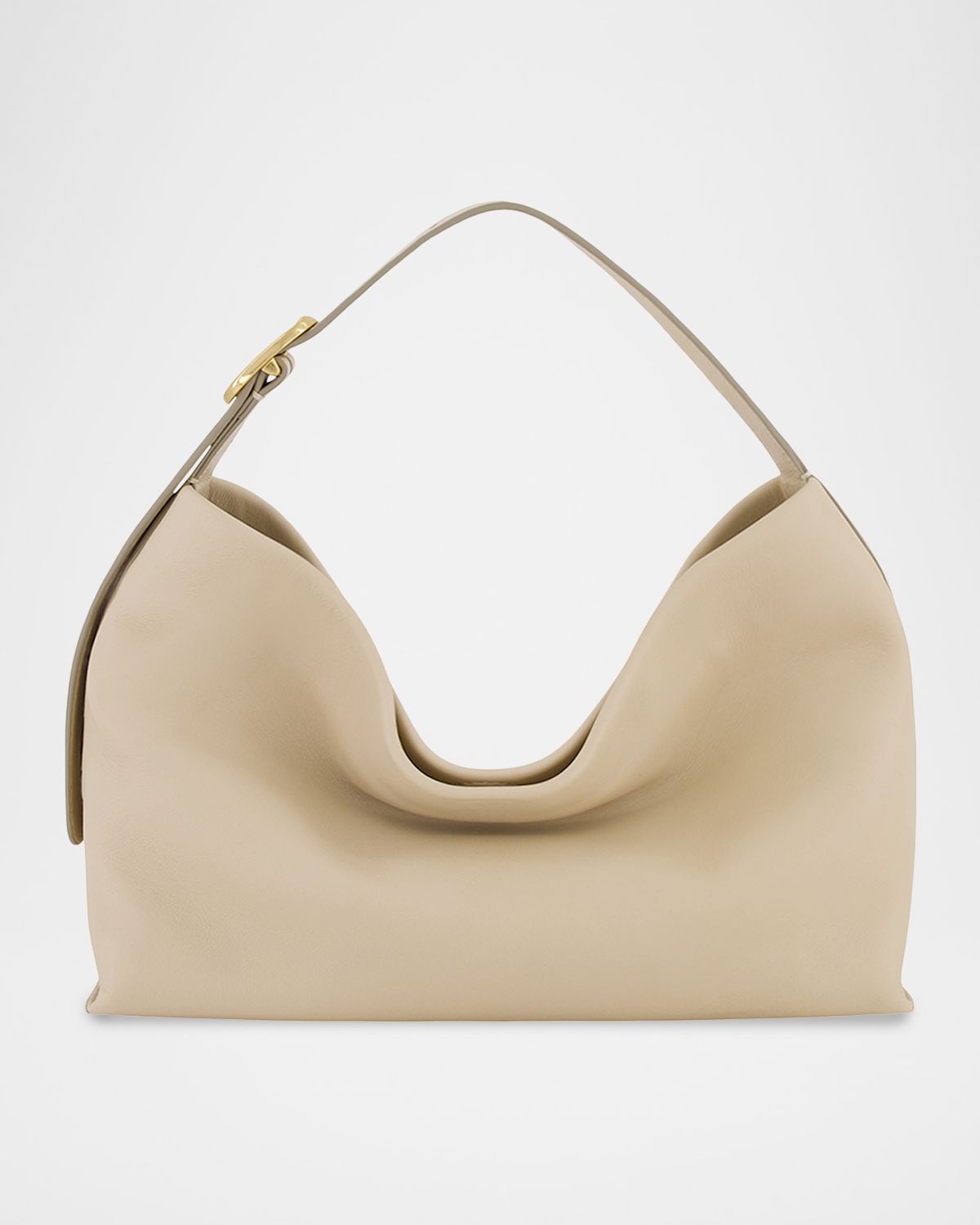 Vince Vivian Small Slouchy Leather Shoulder Bag