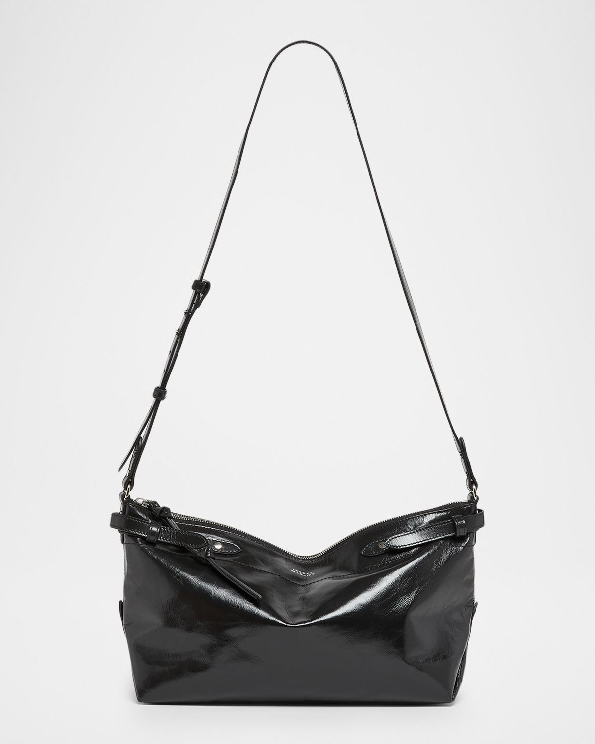 Isabel Marant Winna Day Vintage Leather Shoulder Bag