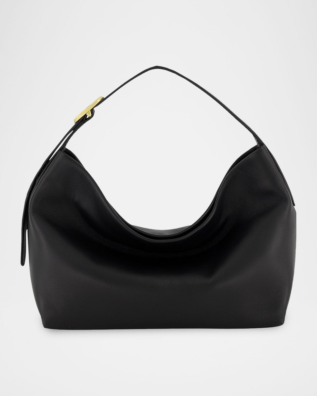 Vince Vivian Small Slouchy Leather Shoulder Bag