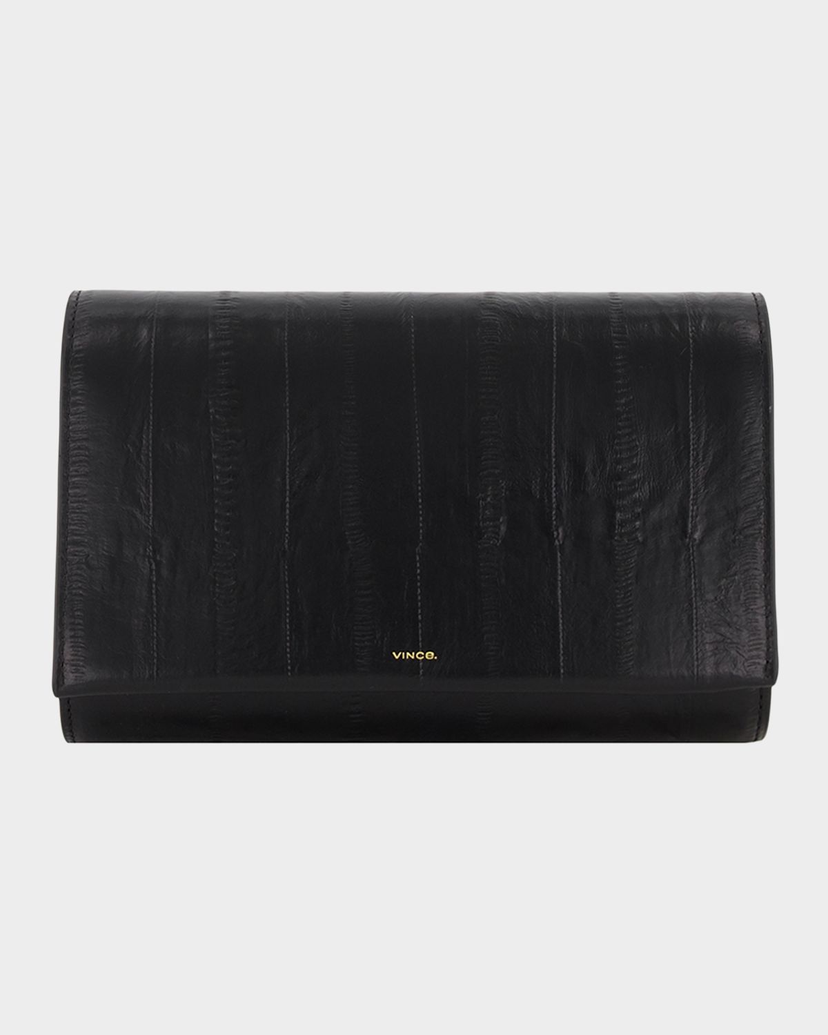 Vince Eel Leather Crossbody Wallet