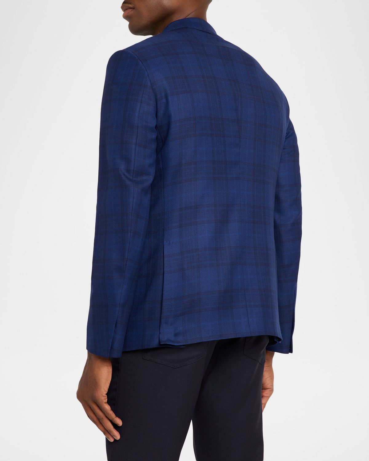 ZEGNA Men 's 15milmil15 Wool Plaid Single-Breasted Sport Coat | Thumbnail 3 ZEGNA Men 's 15milmil15 Wool Plaid Single-Breasted Sport Coat | Thumbnail 3