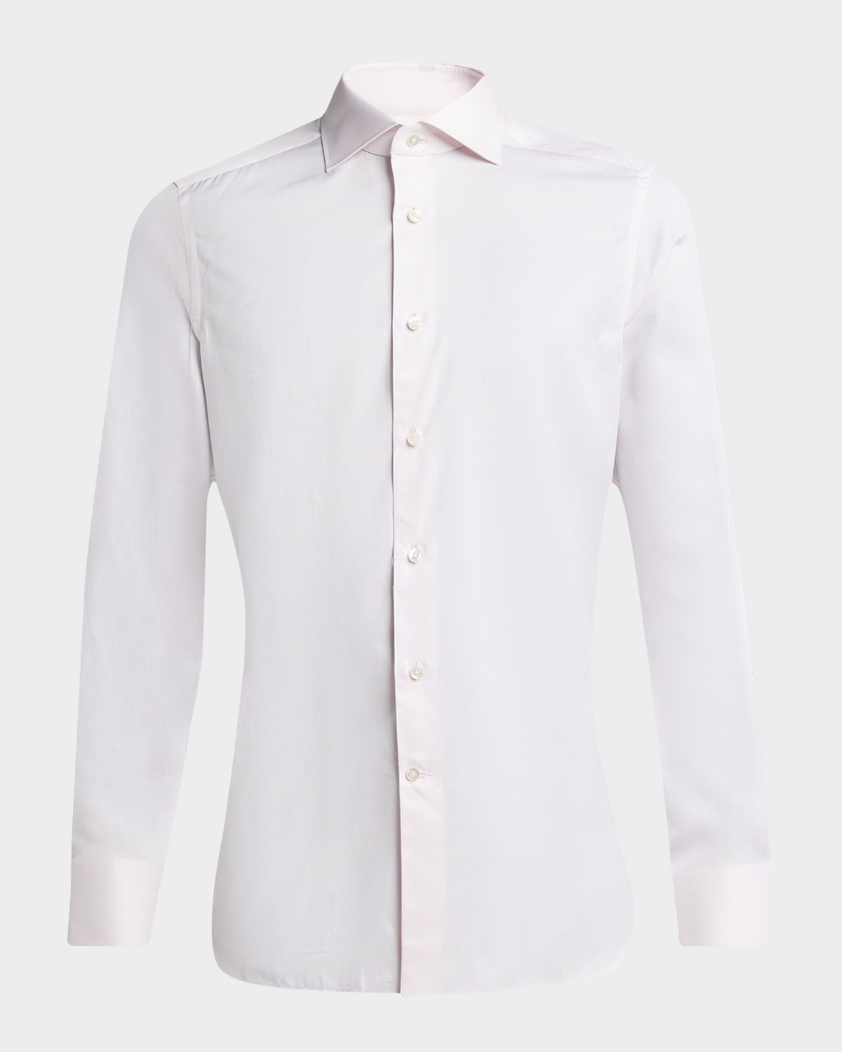 ZEGNA Men 's Cotton Tonal Stripe Dress Shirt