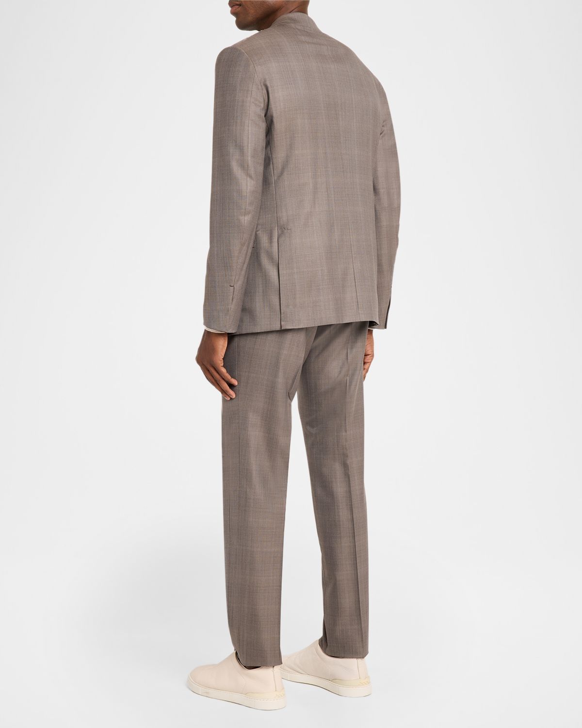 ZEGNA Men 's 15milmil15 Wool Single-Breasted Suit | Thumbnail 3