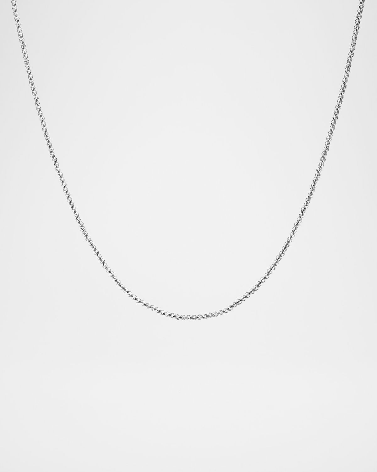 Suna Bros Platinum Born Aura Petite Necklace, 16-18"L