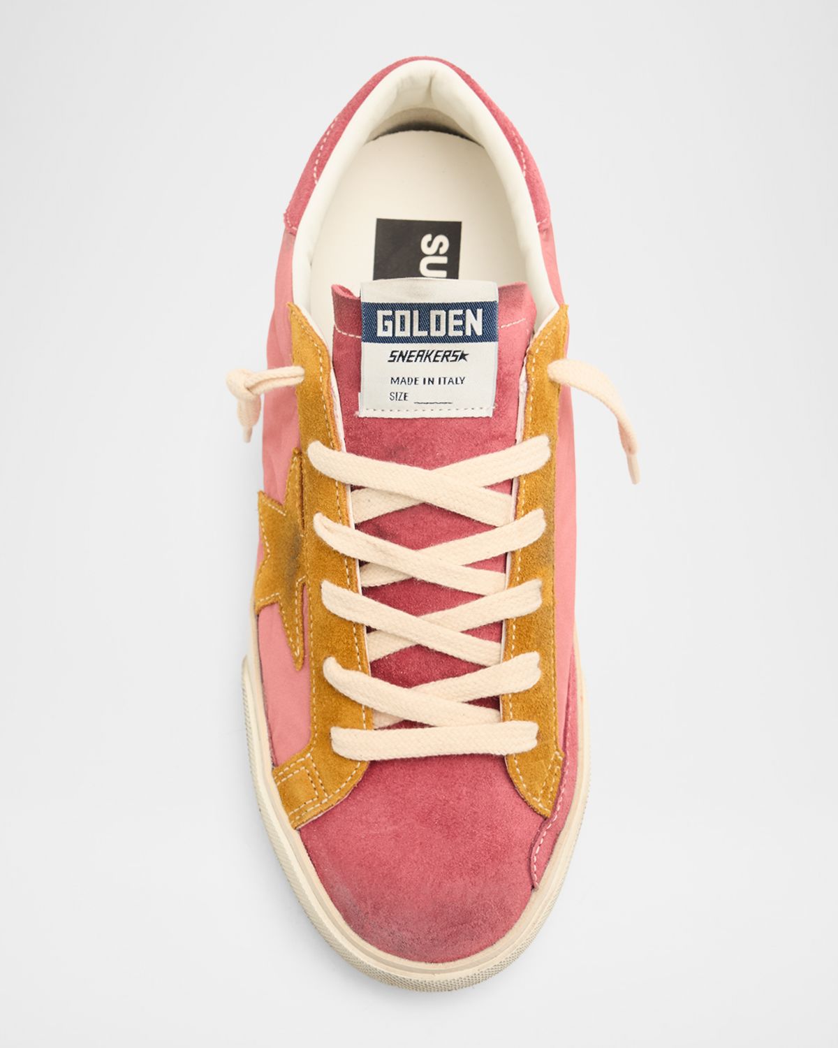 Golden Goose Super-Star Nylon and Suede Low-Top Sneakers | Thumbnail 6 Golden Goose Super-Star Nylon and Suede Low-Top Sneakers | Thumbnail 6