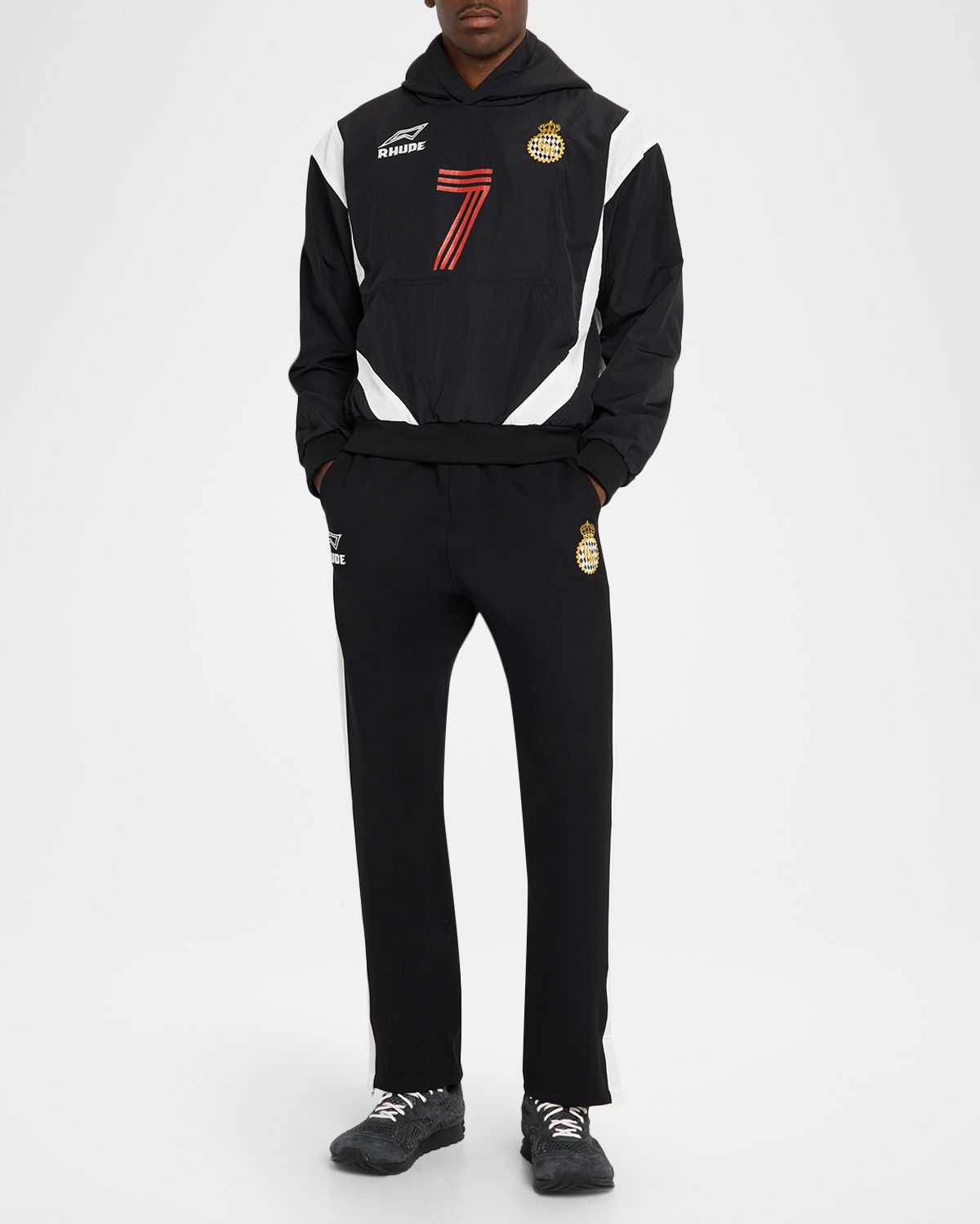 Rhude Men 's ago Soccer Hoodie