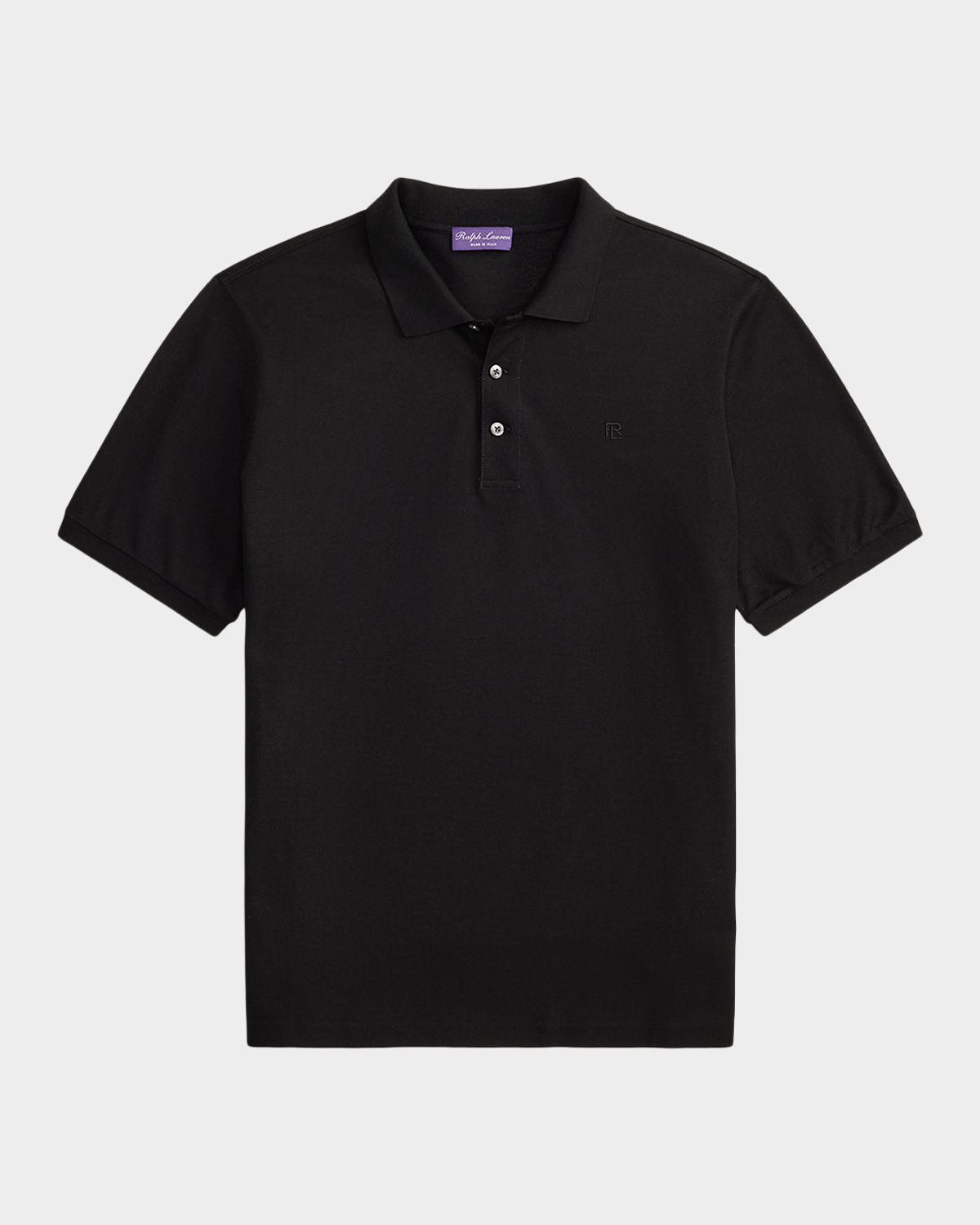 Ralph Lauren Purple Label Men 's Embroidered-RL Cotton Piqué Polo Shirt