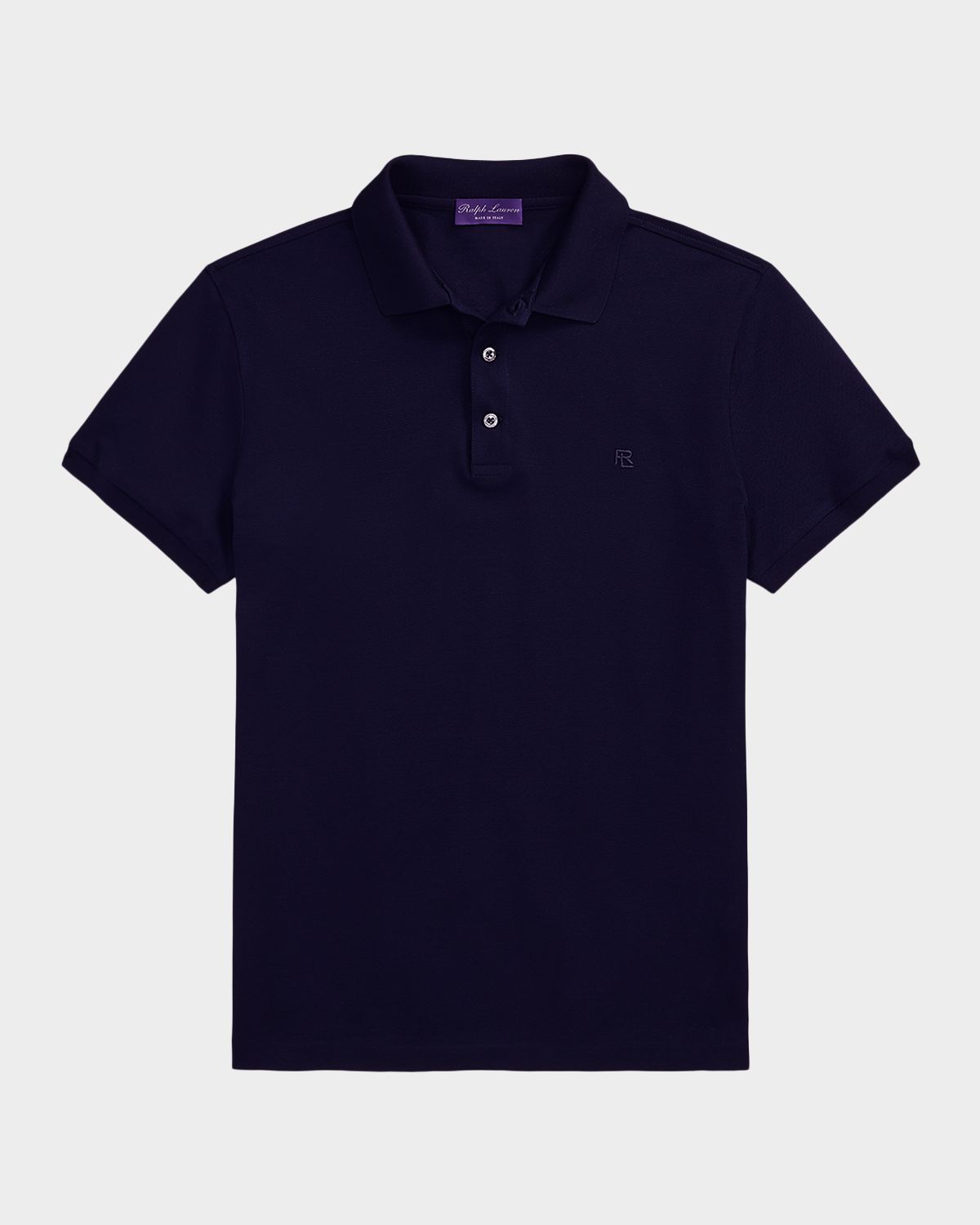 Ralph Lauren Purple Label Men 's Embroidered-RL Cotton Piqué Polo Shirt