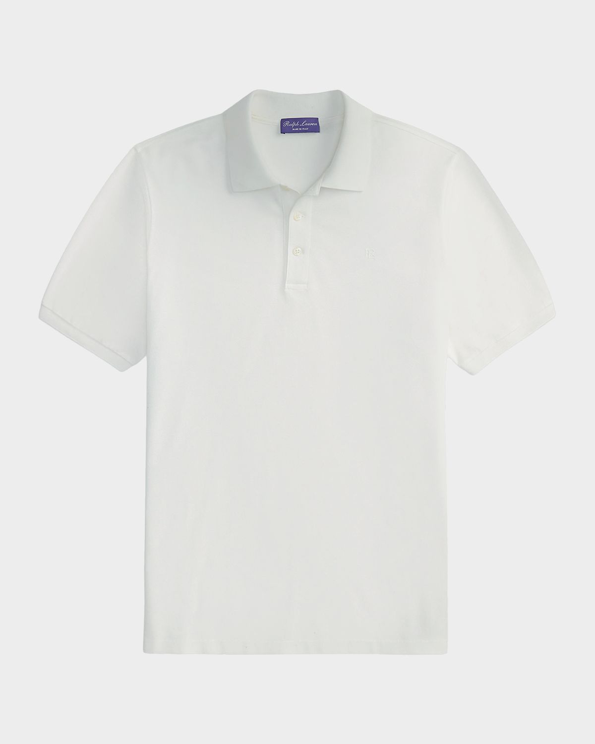 Ralph Lauren Purple Label Men 's Embroidered-RL Cotton Piqué Polo Shirt