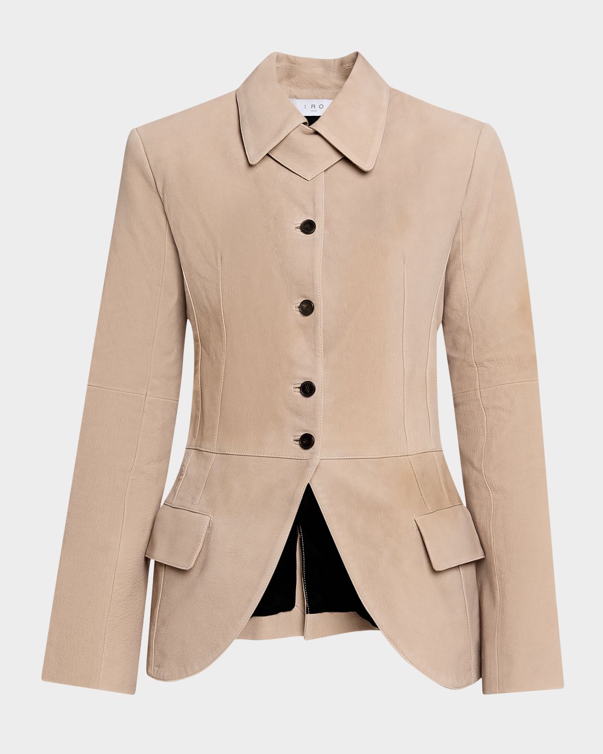 Iro Rosario Tailored Leather Blazer