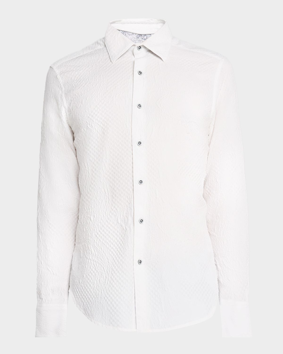 Robert Graham Men 's Devonshire Paisley-Check Jacquard Button-Down Shirt | Thumbnail 6 Robert Graham Men 's Devonshire Paisley-Check Jacquard Button-Down Shirt | Thumbnail 6