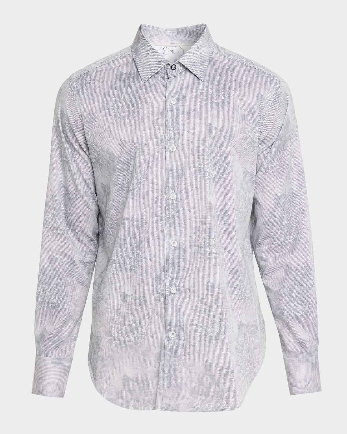 Robert Graham Men 's Lexington Maxi-Floral Sport Shirt | Thumbnail 6 Robert Graham Men 's Lexington Maxi-Floral Sport Shirt | Thumbnail 6