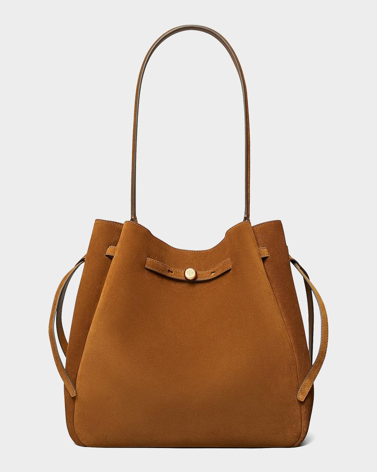 Tory Burch Large Romy Suede Bucket Bag