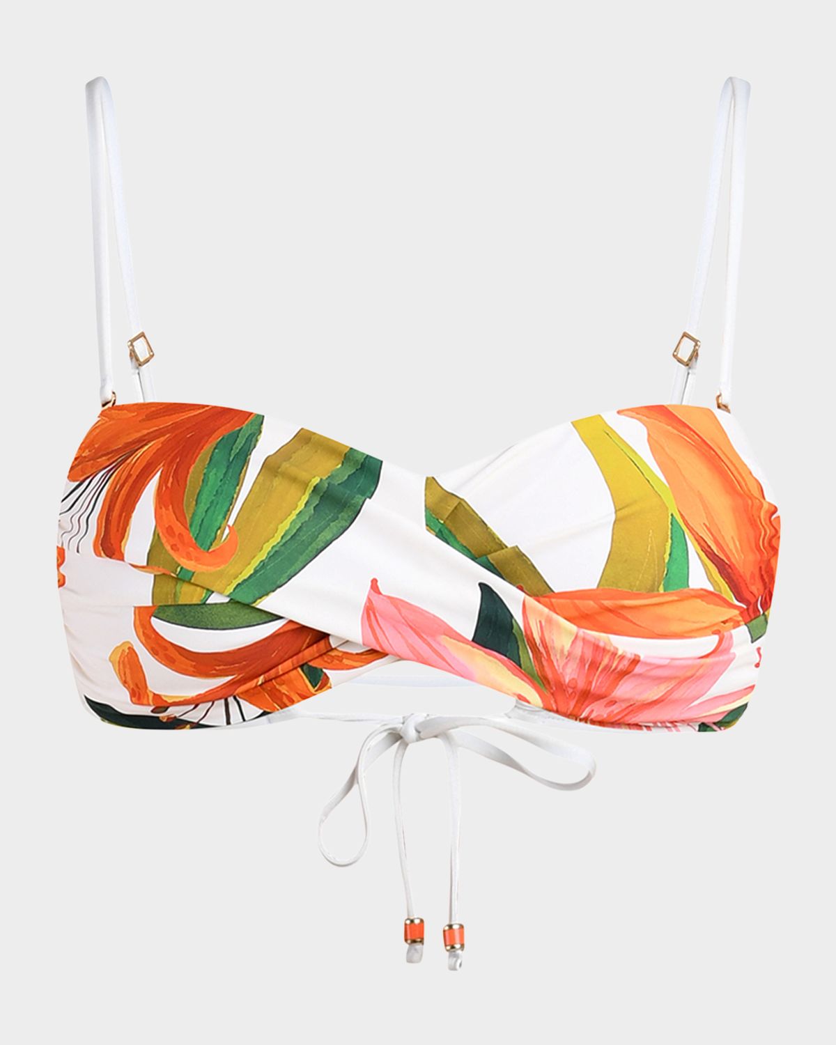 La Blanca Jungle Blossoms Bandeau Bikini Top | Thumbnail 5