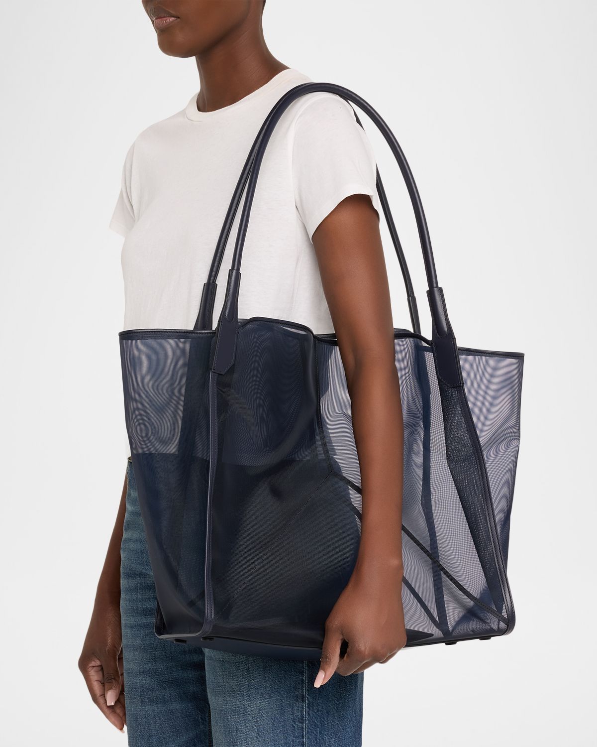 Victoria Beckham Victoria Mesh Tote Bag