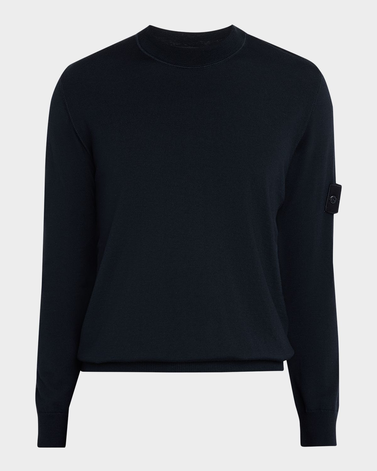 Stone Island Men 's Ghost Wool Crewneck Sweater | Thumbnail 6 Stone Island Men 's Ghost Wool Crewneck Sweater | Thumbnail 6