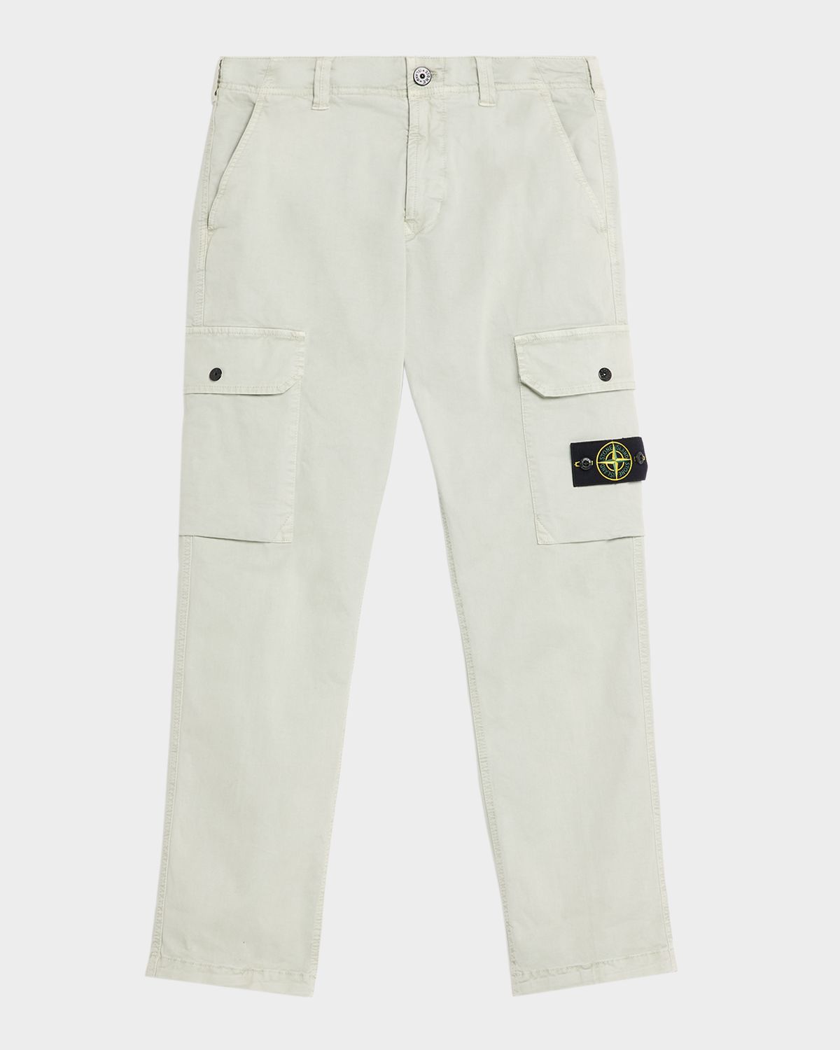 Stone Island Men 's Cotton Stretch Slim Cargo Pants