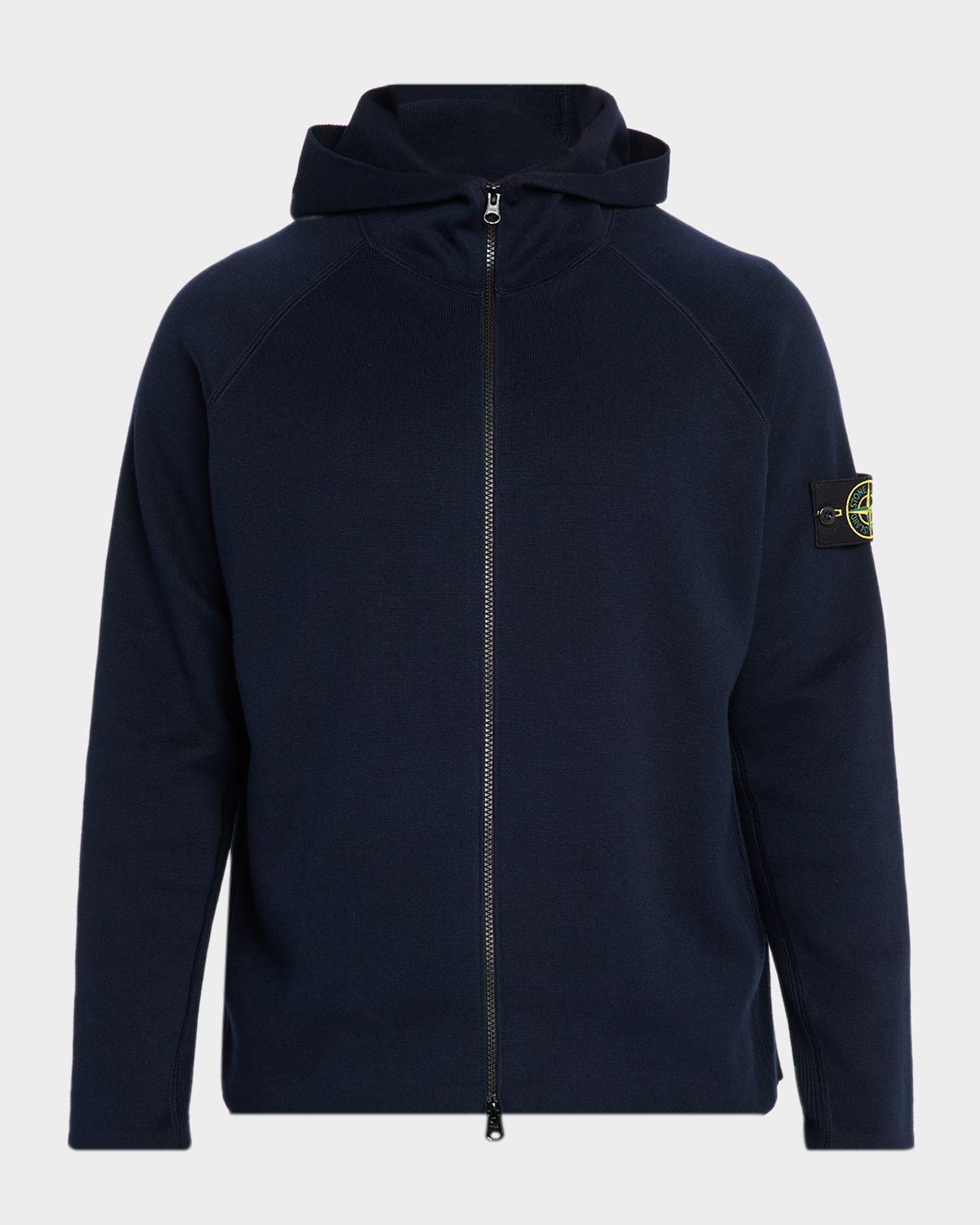 Stone Island Men 's Cotton Full-Zip Hoodie