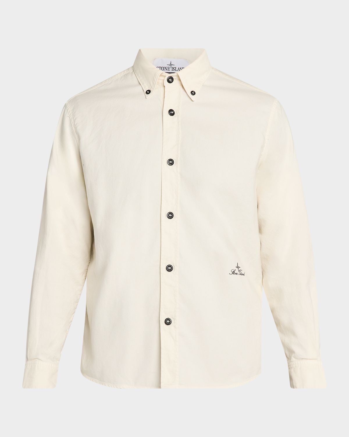 Stone Island Men 's Comfort-Fit Long-Sleeve Shirt