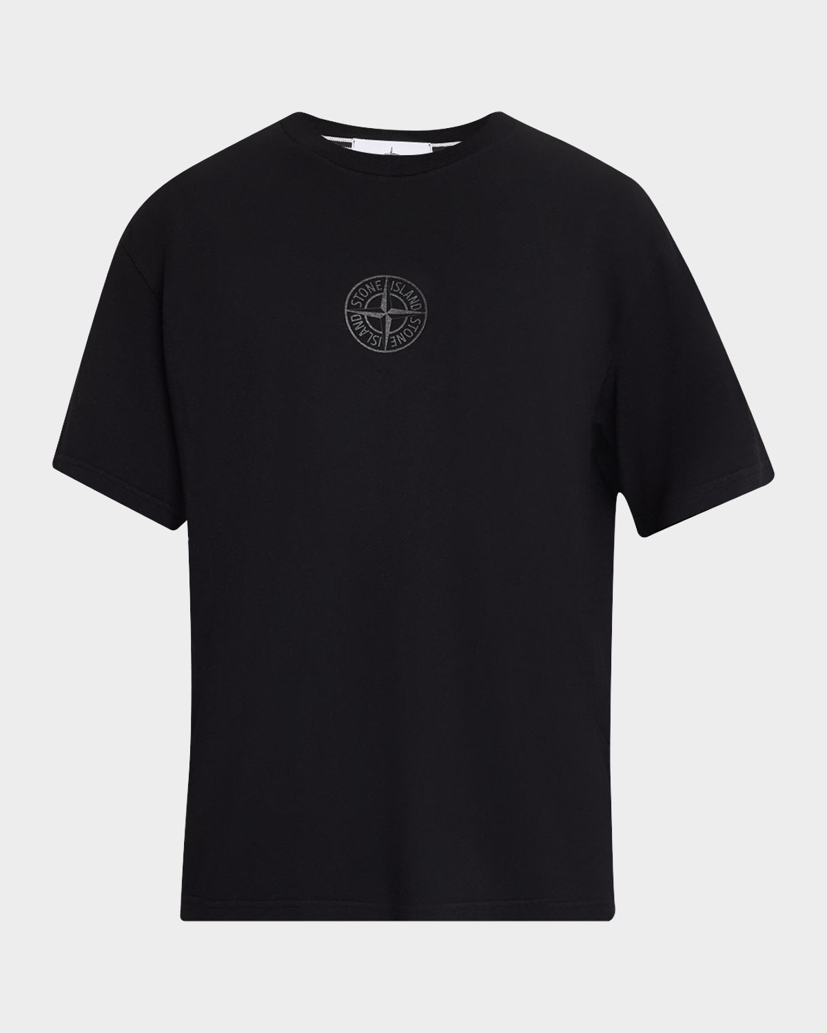Stone Island Men 's Compass Logo Cotton T-hirt