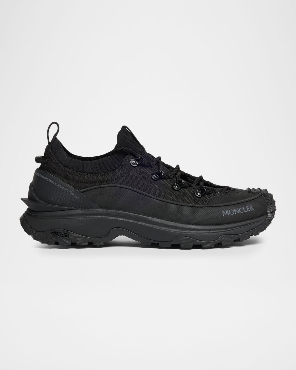 Moncler Men 's Trailgrip Lite3 Nubuck & Suede Low-Top Sneakers