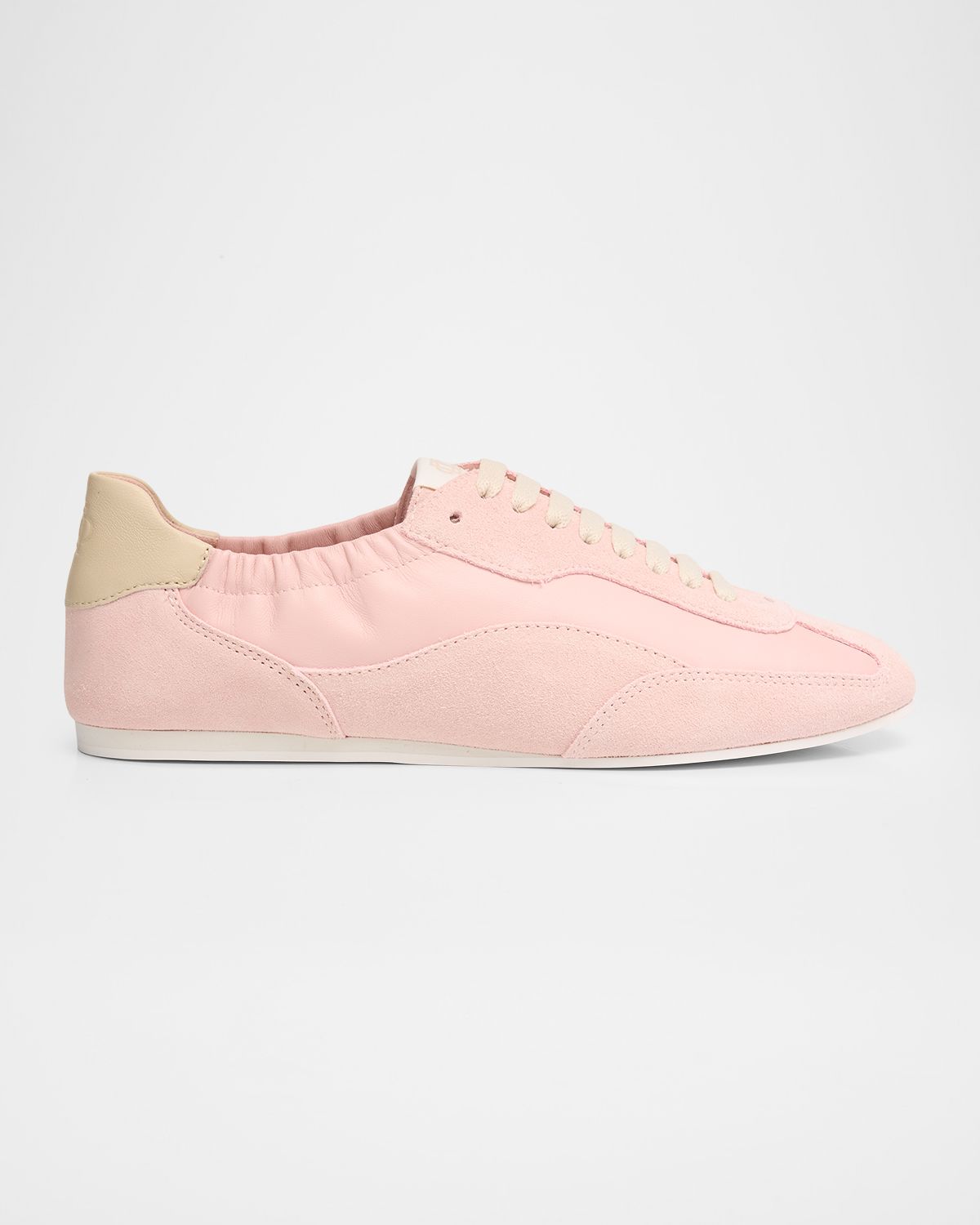 SIMKHAI Georgie Suede and Leather Low-Top Sneakers | Thumbnail 7 SIMKHAI Georgie Suede and Leather Low-Top Sneakers | Thumbnail 7