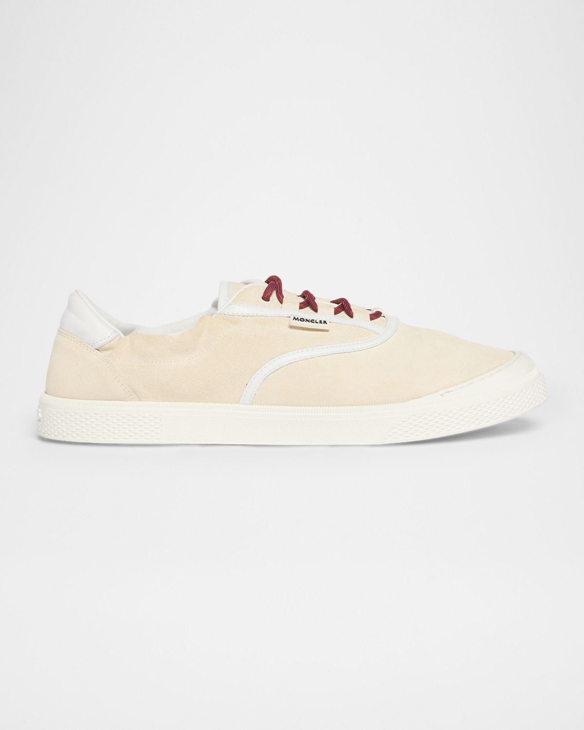 Moncler Men 's Vera Leather Low-Top Sneakers | Thumbnail 7