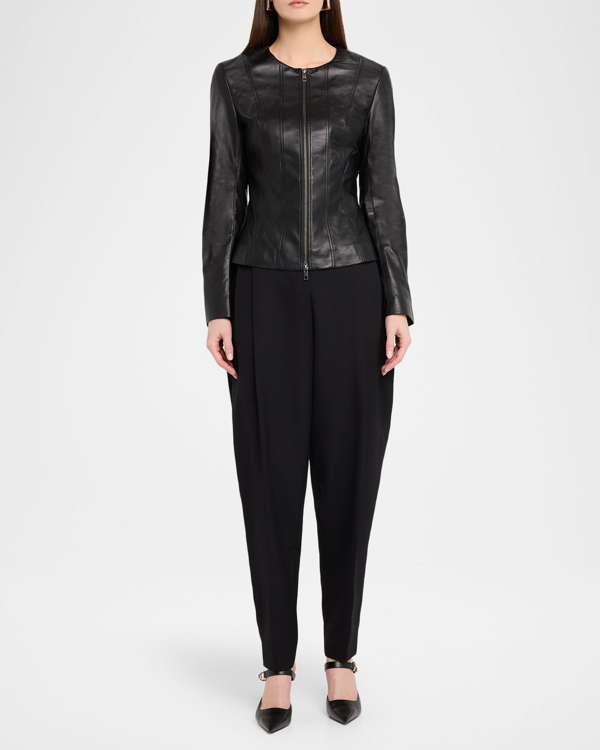 STAUD Wells Leather Jacket | Thumbnail 5 STAUD Wells Leather Jacket | Thumbnail 5