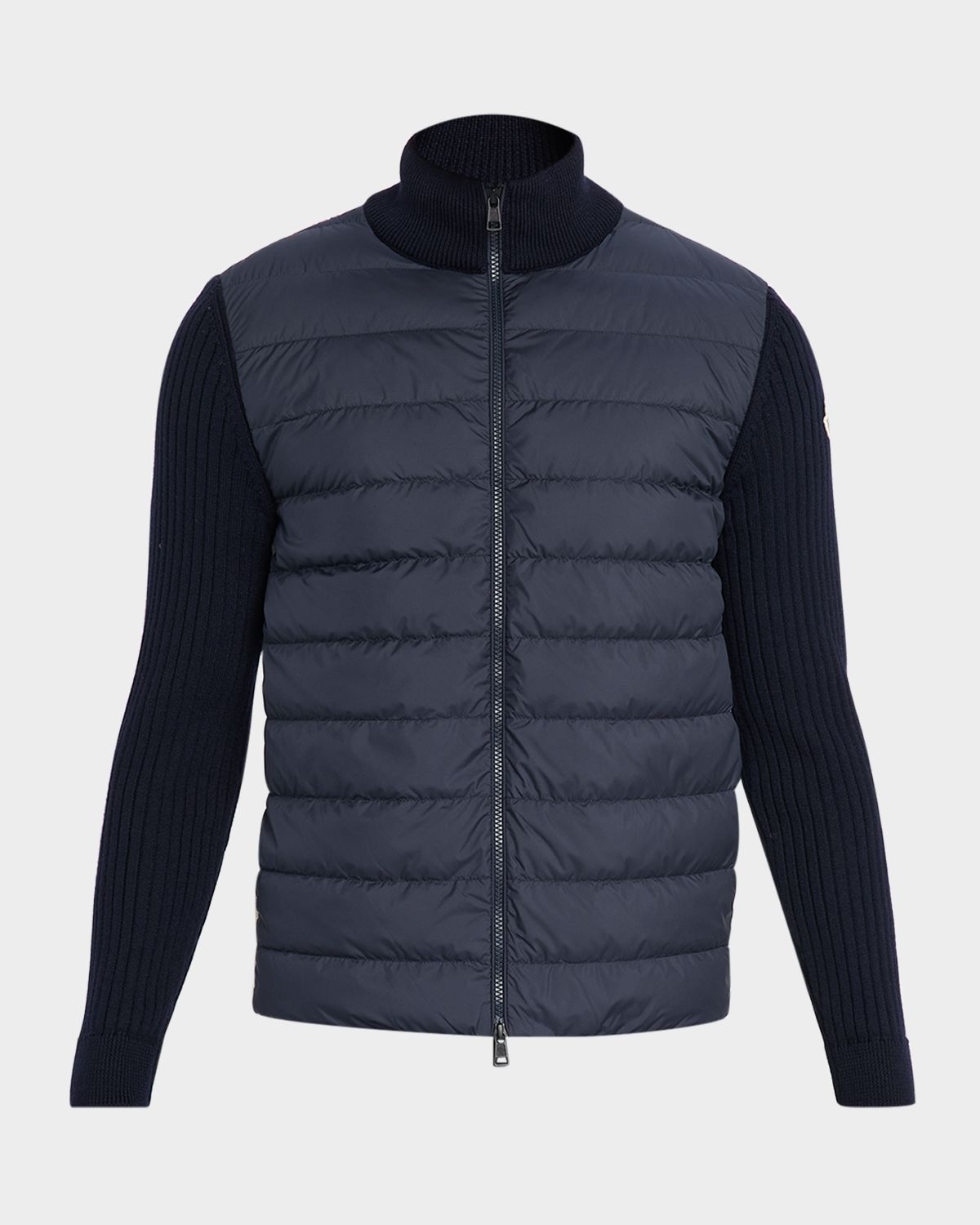 Moncler Men 's Padded Wool Full-Zip Cardigan | Thumbnail 6 Moncler Men 's Padded Wool Full-Zip Cardigan | Thumbnail 6