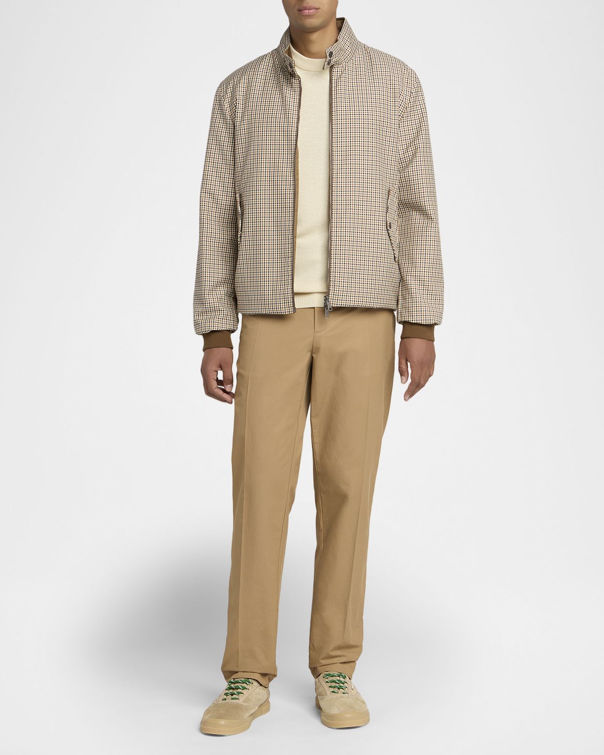 Moncler Men 's Wool Knit Crewneck Sweater