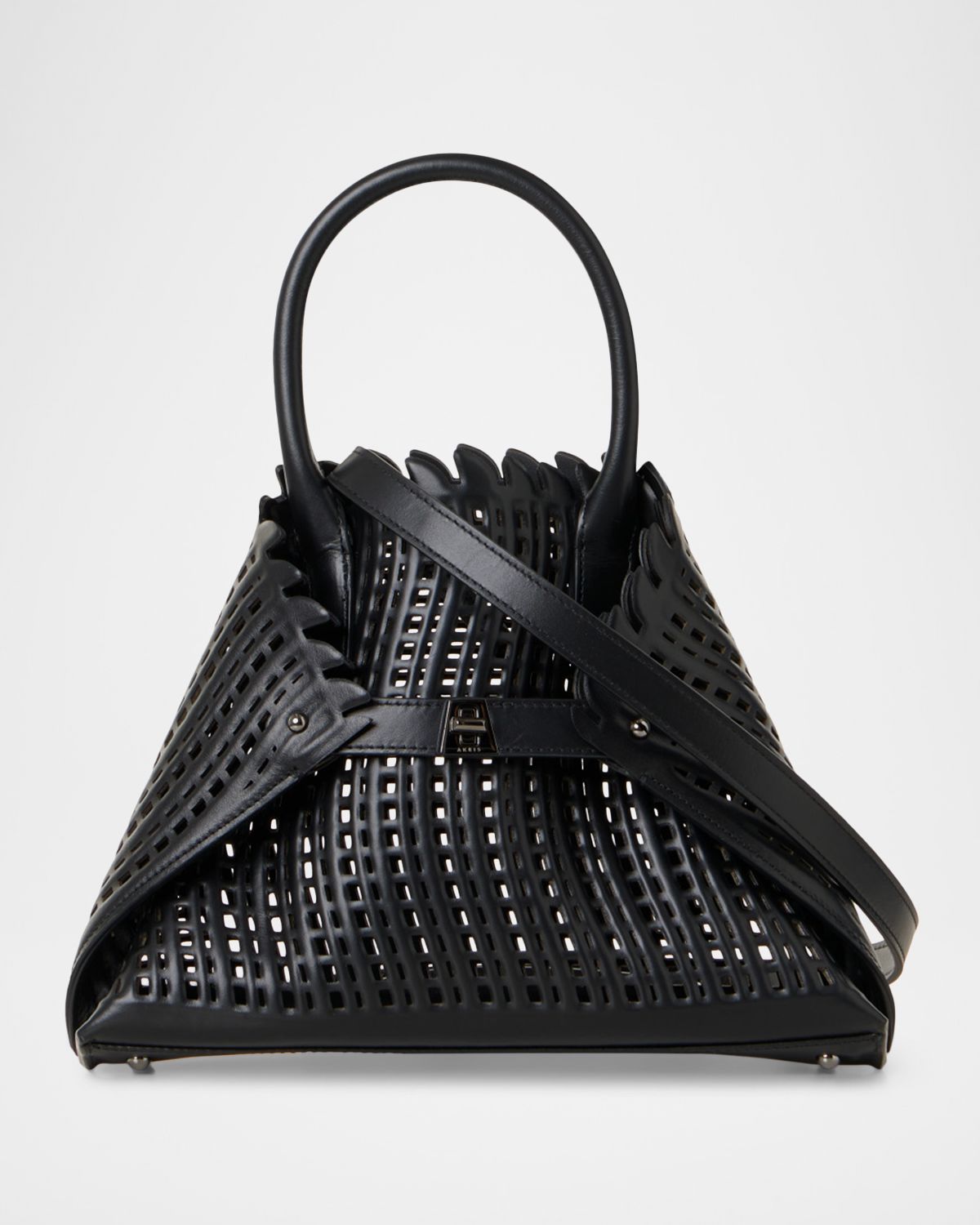 Akris Ai Little Cutout Leather Top-Handle Bag | Thumbnail 5 Akris Ai Little Cutout Leather Top-Handle Bag | Thumbnail 5