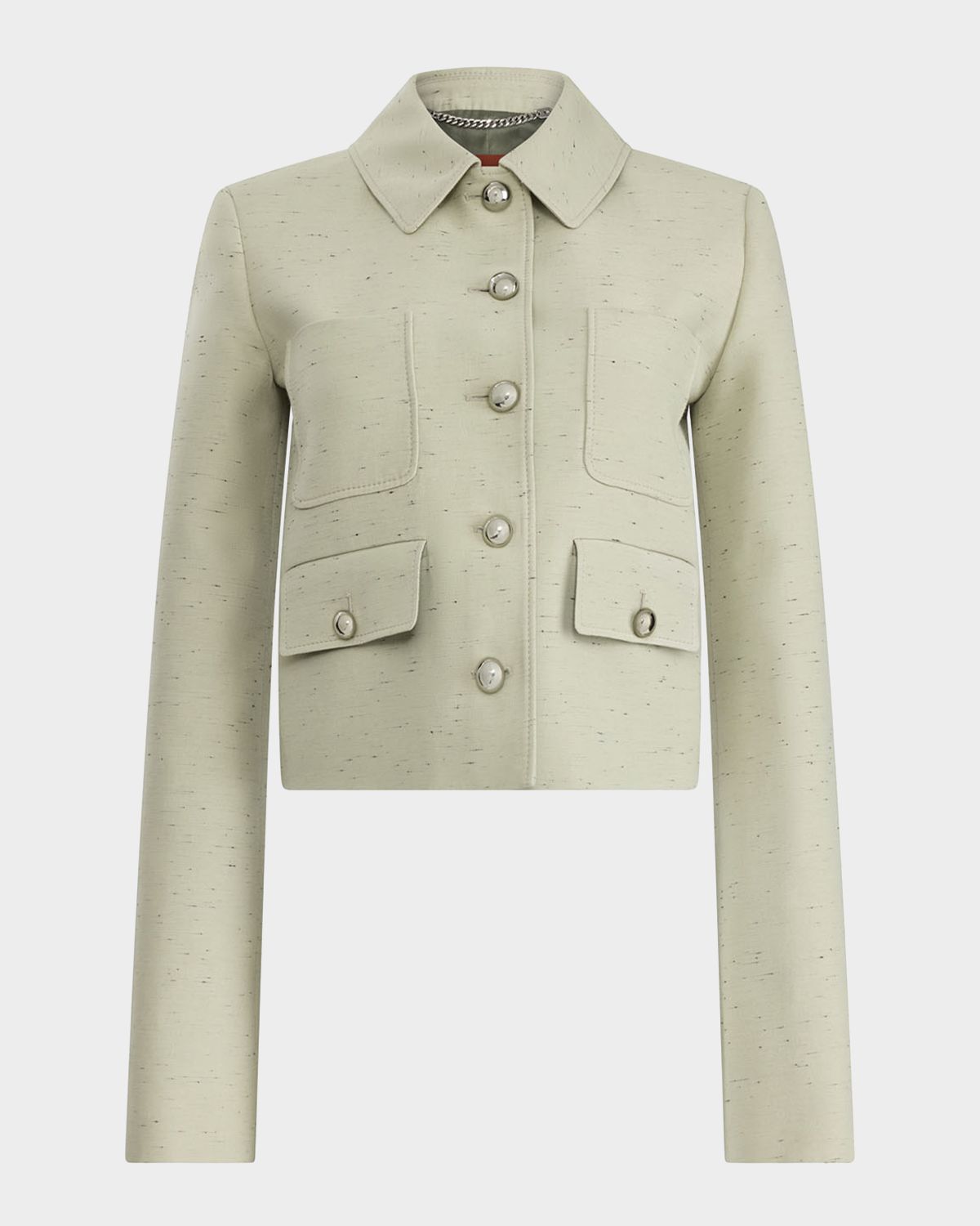 Altuzarra Astley Cropped Boxy Jacket